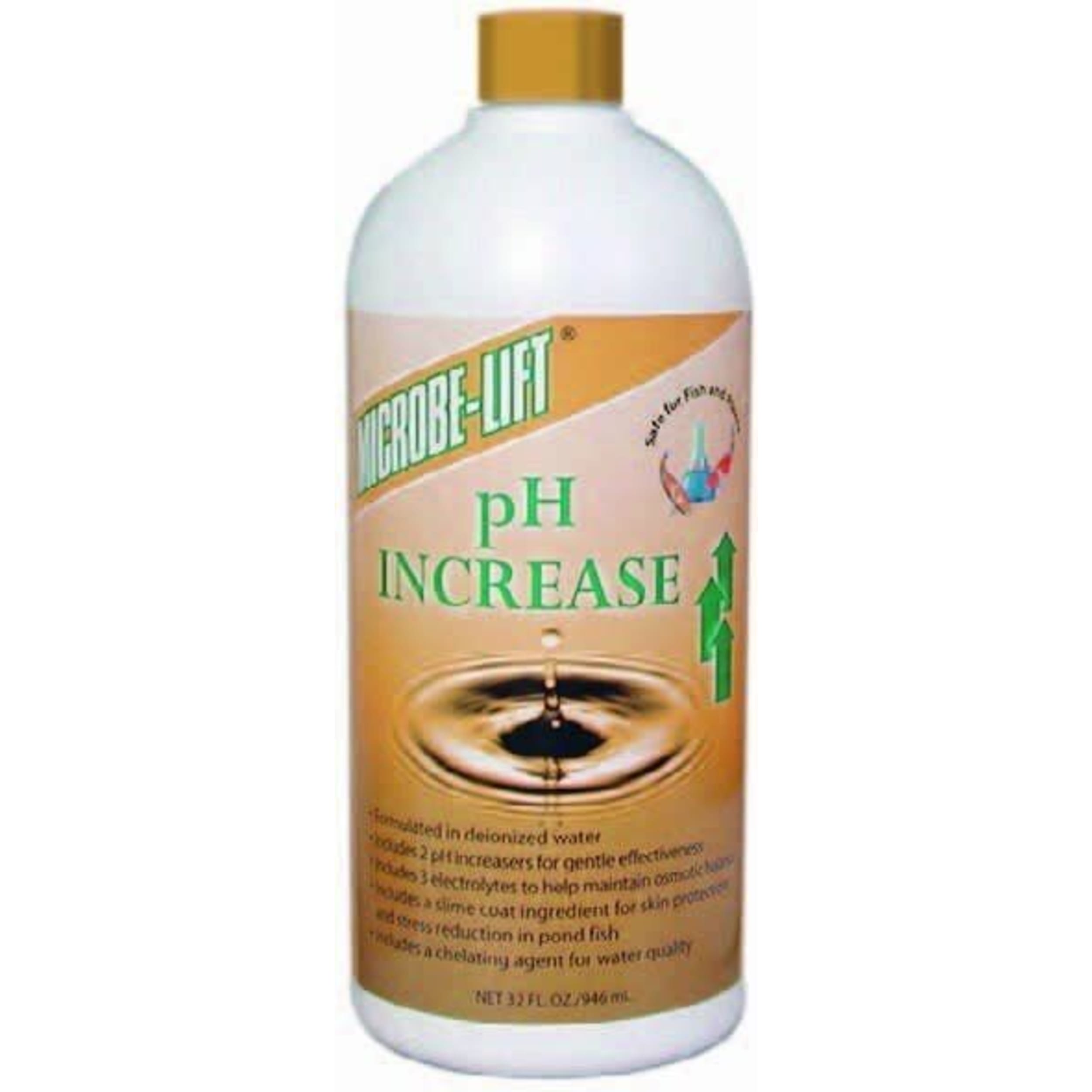 Microbe-Lift pH Increase Plus 1L - Veilige pH-verhoger voor Gezonde Vijver & Vissen afbeelding