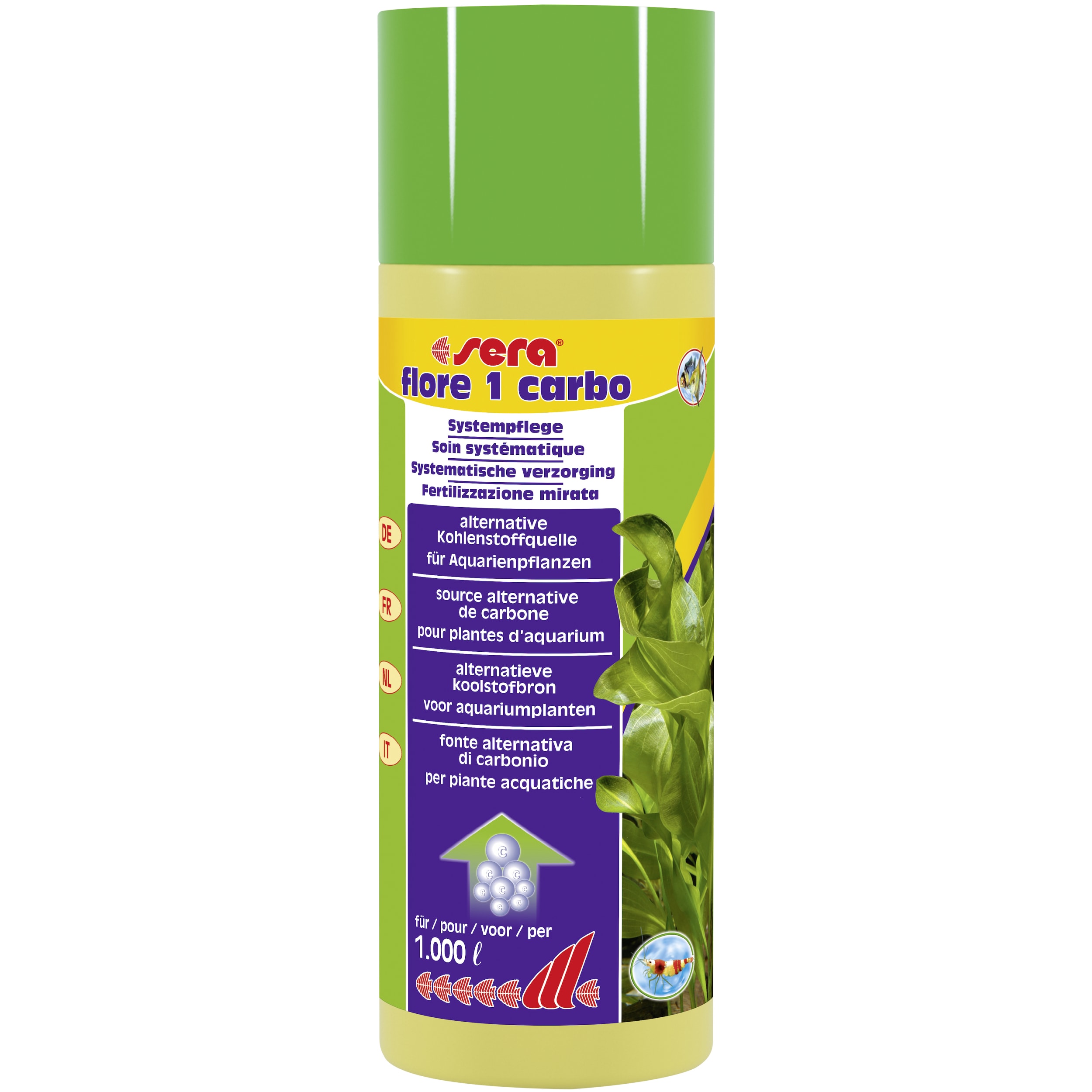 Sera Flore 1 Carbo 250ml - Groeiversterker voor Aquariumplanten & Effectieve Systeemmest afbeelding