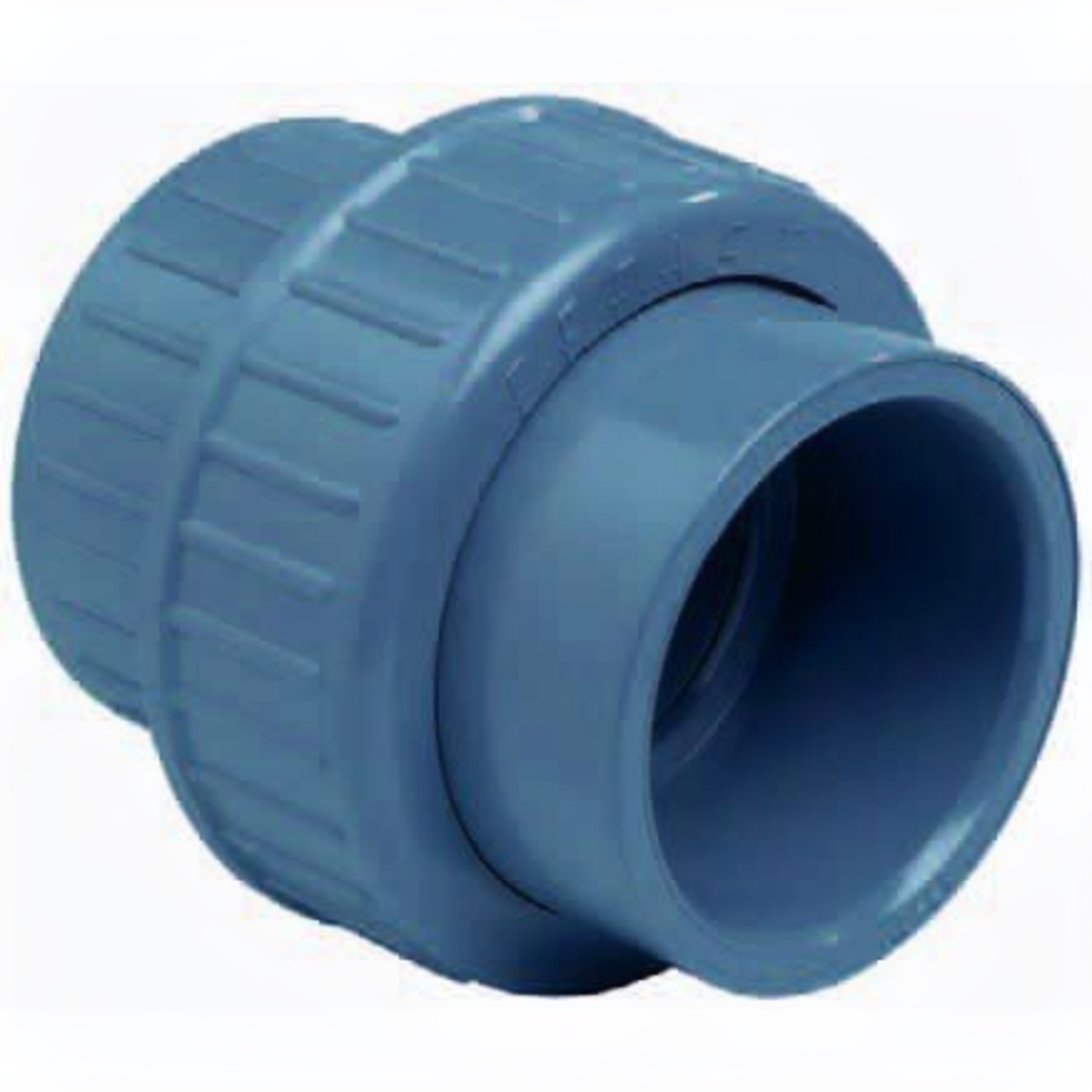 Aquaforte PVC 3/3 Koppeling 75mm met O-ring - Waterdichte Lijmverbinding voor Vijver/Zwembad afbeelding