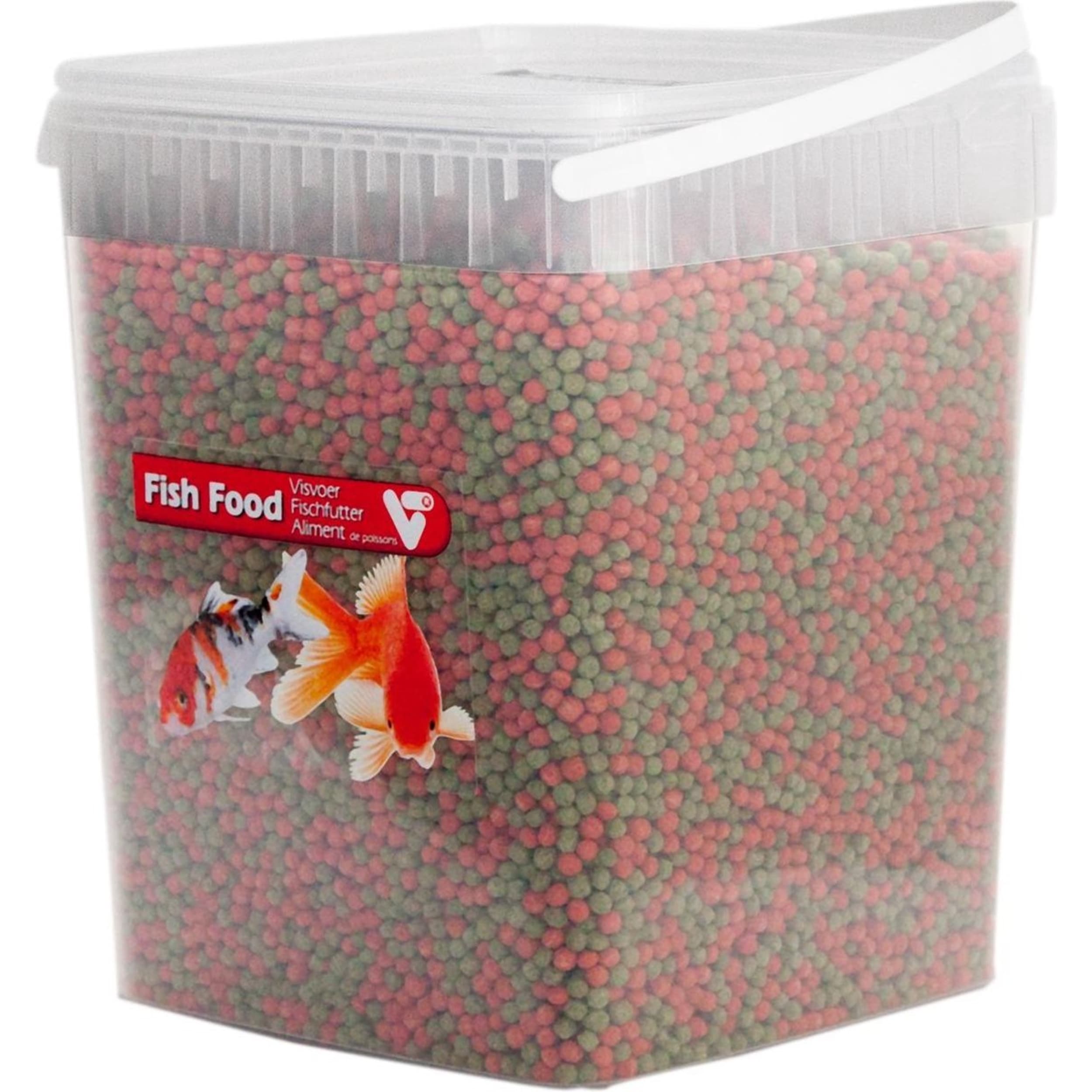 VT Fish Food 2-Kleur Pellet 3mm - Complete 10L Vijvervis Voeding door VT afbeelding