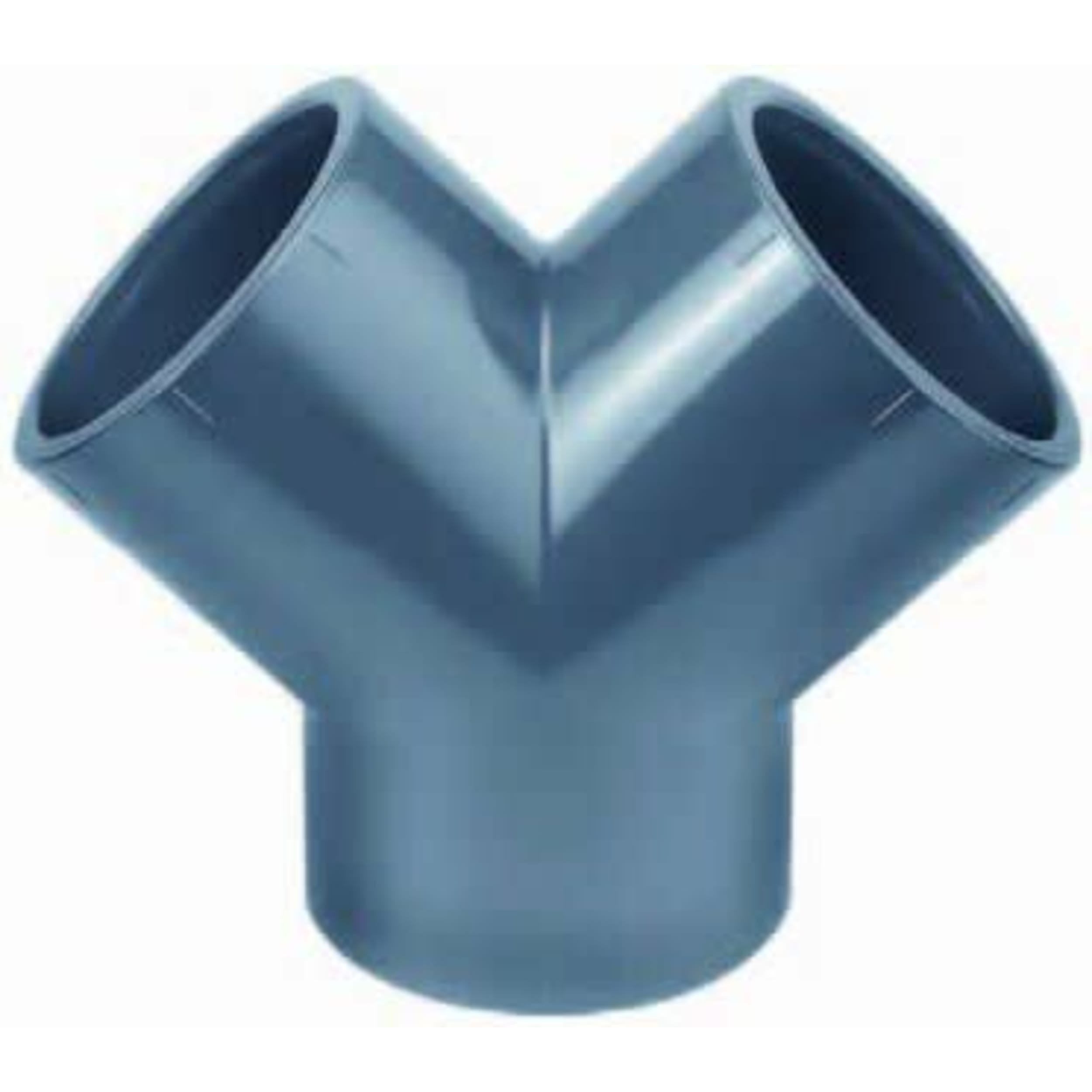 Europond Y-stuk 63mm Lijmverbinding - Hoogweerstandig PVC voor Binnen & Buiten, UV-Bestendig afbeelding