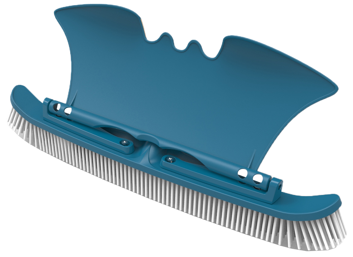 Astralpool Blue Line Deluxe 18" Borstel - Efficiënt Zwembadonderhoud met Universele Aansluiting afbeelding