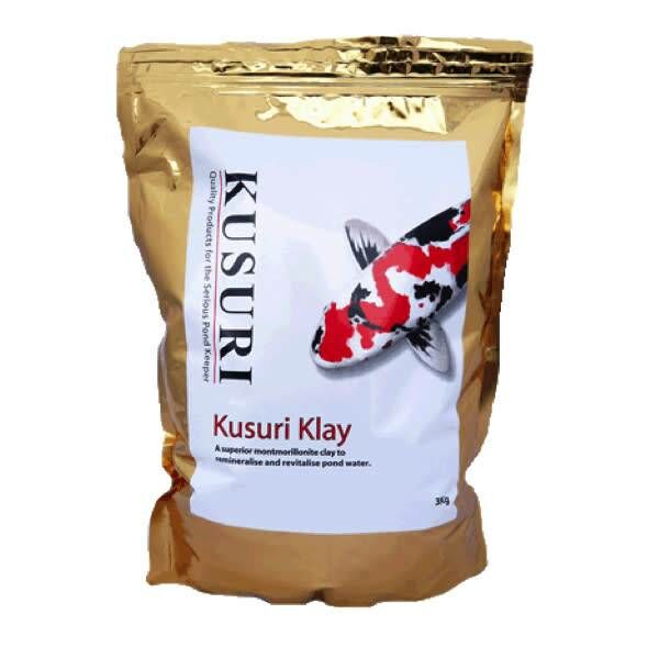Kusuri Klay Calcium Montmorilloniet Vijverklei Mineralen 3kg