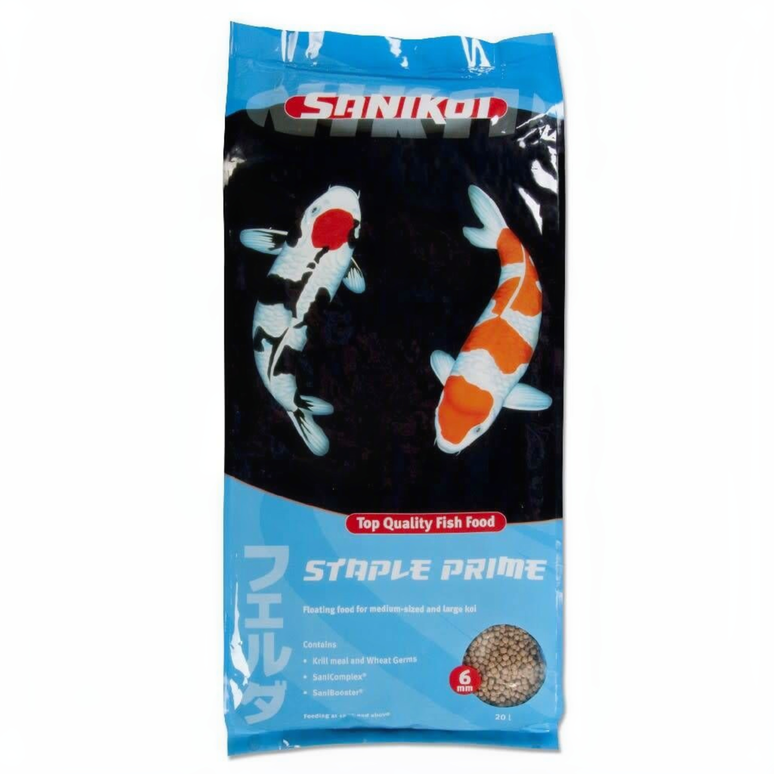 Staple Prime 6mm (20 Liter) Dier, Zeeleven, Vis, Karper, Koi