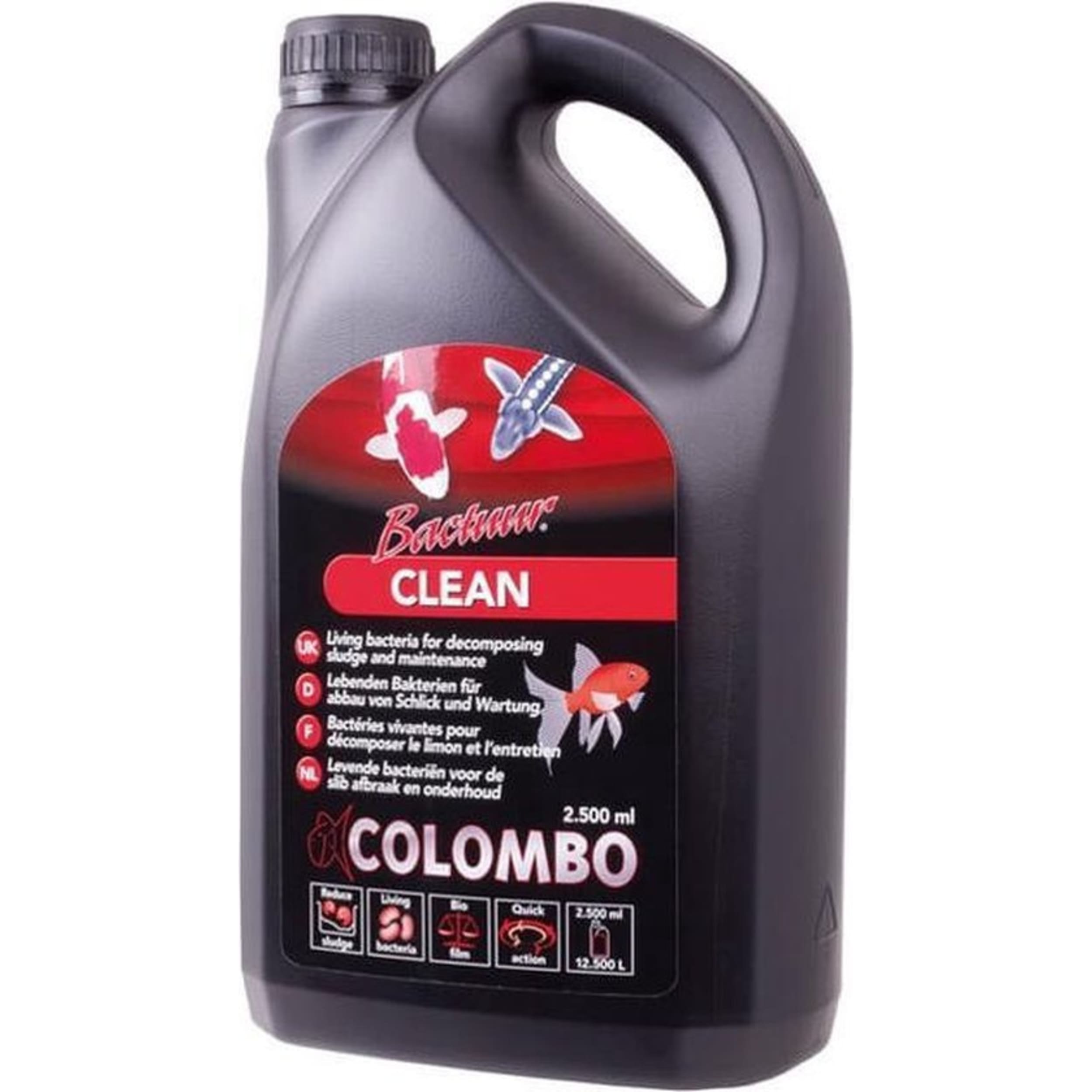 Colombo Bactuur Clean 2500ml - Kristalheldere Vijver tot 12500L - Natuurlijk Wateronderhoud afbeelding