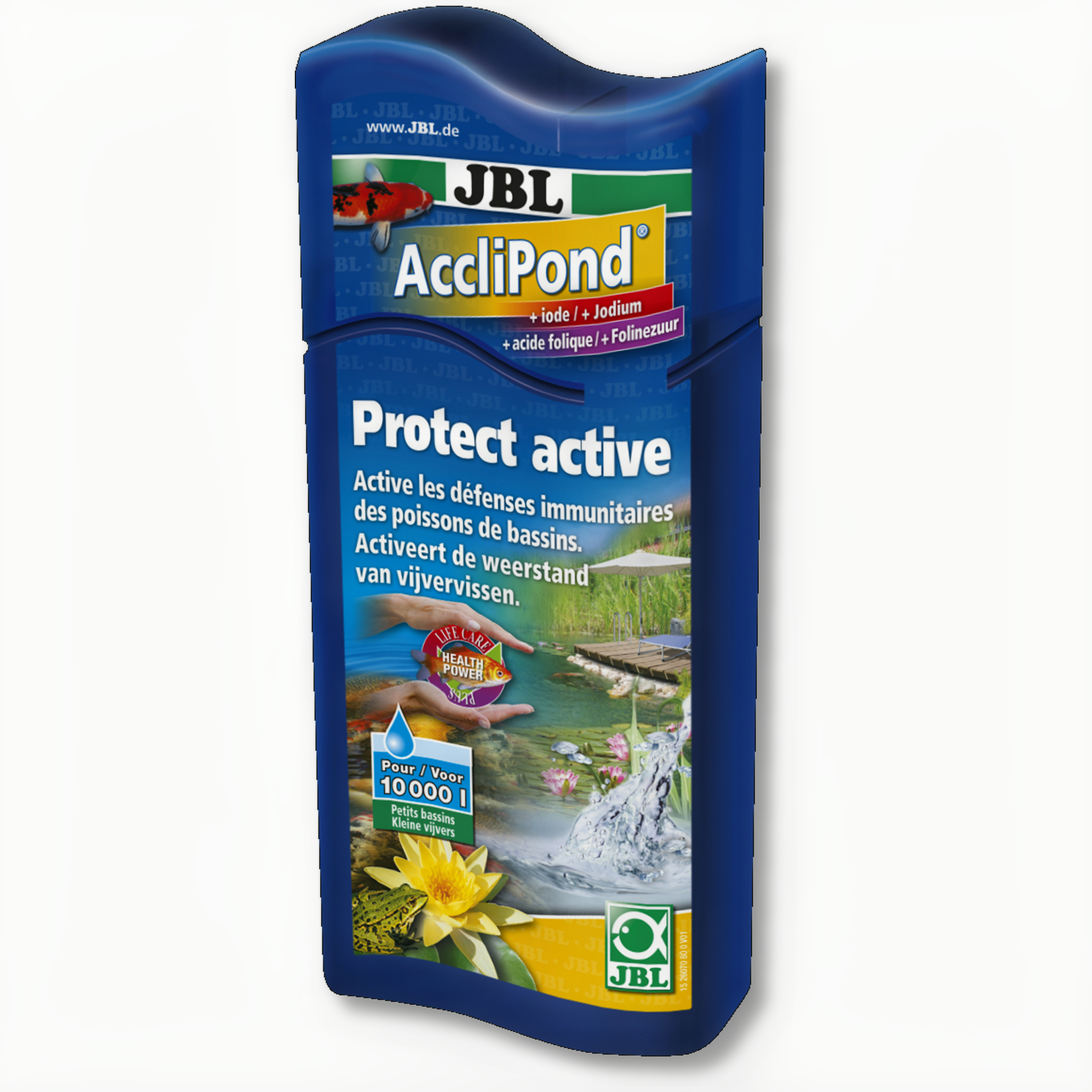 JBL Acclipond 500ml - Watervoorbereider & Immuunboost Voor Vijvervissen, Makkelijk te Doseren afbeelding
