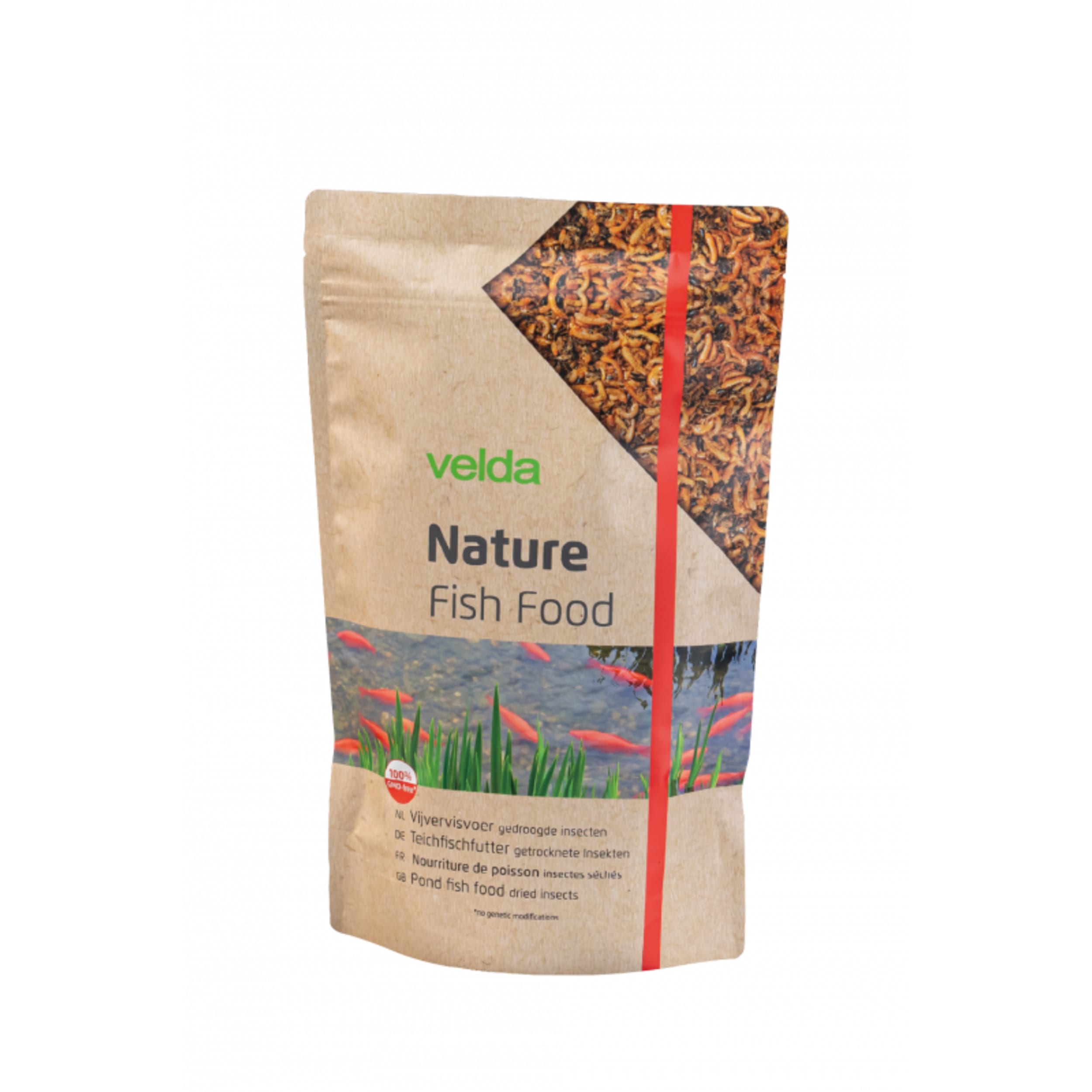 Velda Nature Fish Food 1000 ml - Natuurlijk Vijvervoer voor Vitaliteit & Groei van Vijvervissen afbeelding