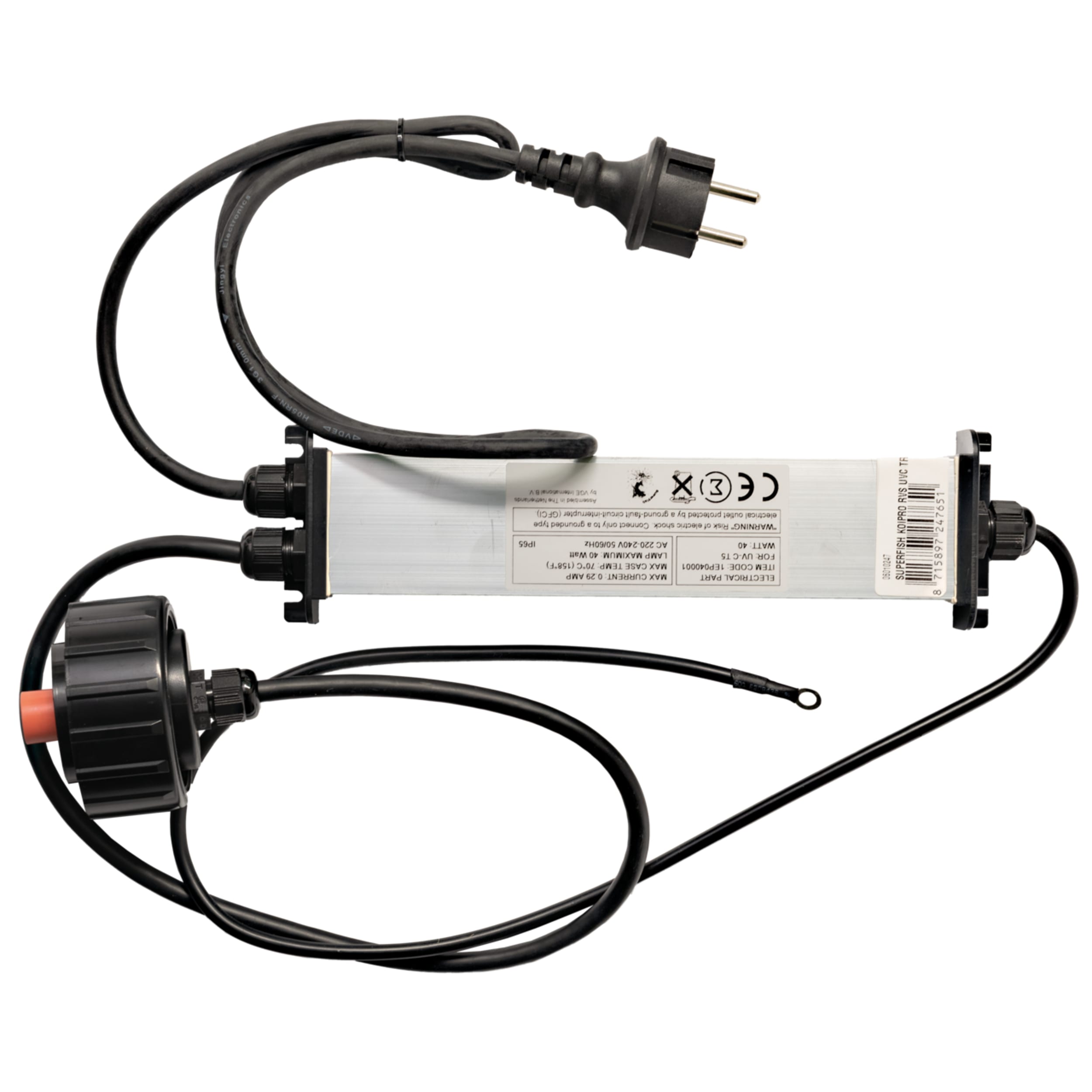 Kp Rvs Uv Trafo T5 40w -2015