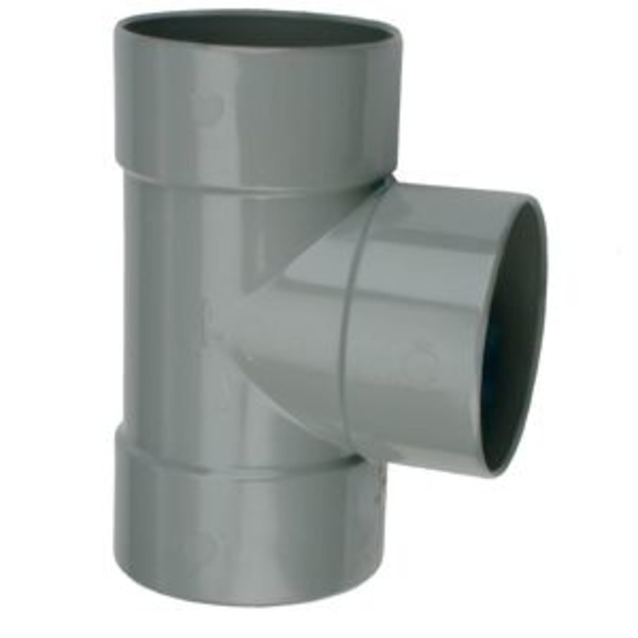 Wavin PVC T-Stuk 88 Graden 50mm - Waterleidingverbinder voor Vijvers & Sanitair afbeelding