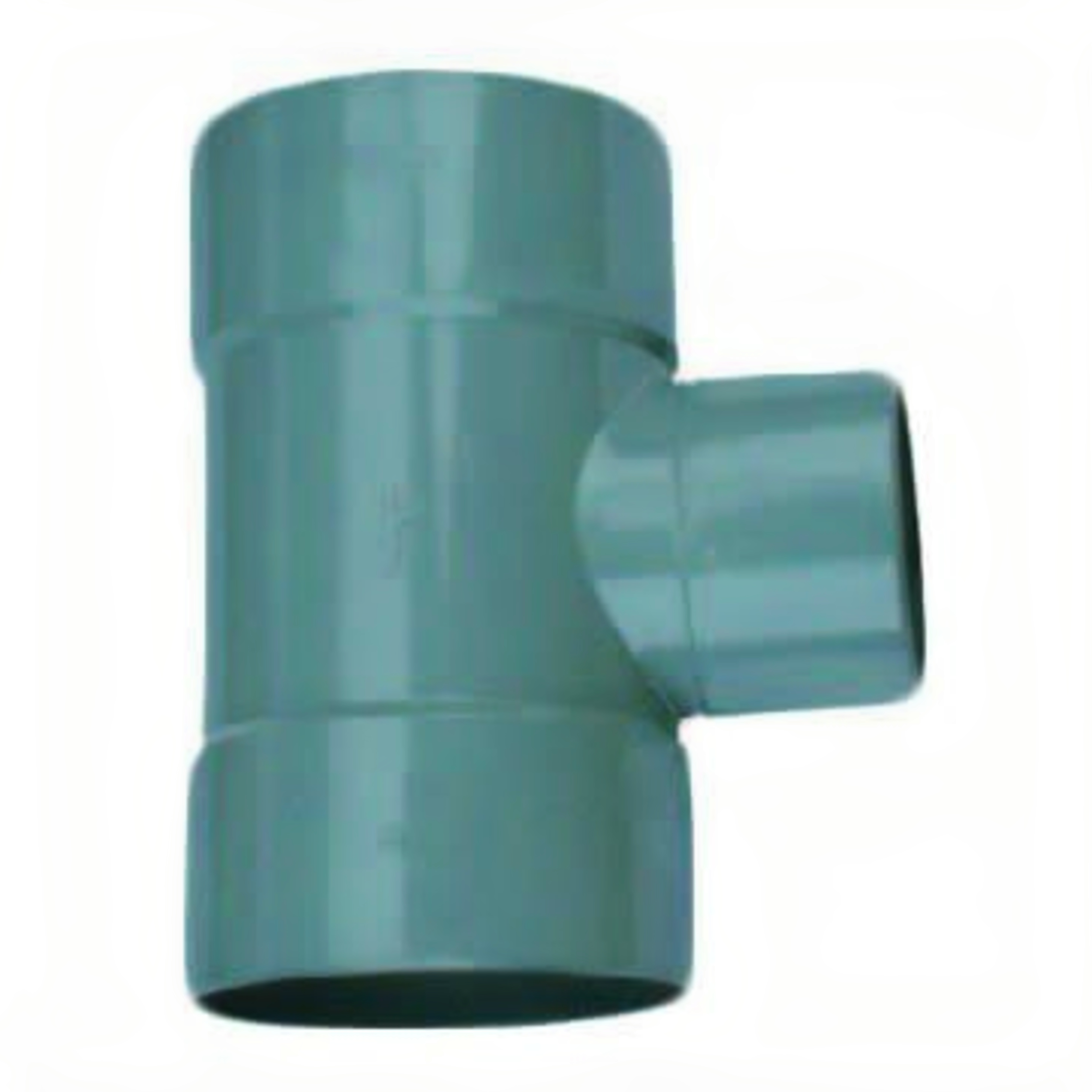 Wavin PVC Verloop T-Stuk 88° Grijs 75x50 mm - 3xmof voor Watermanagement - Duurzaam & Efficiënt afbeelding