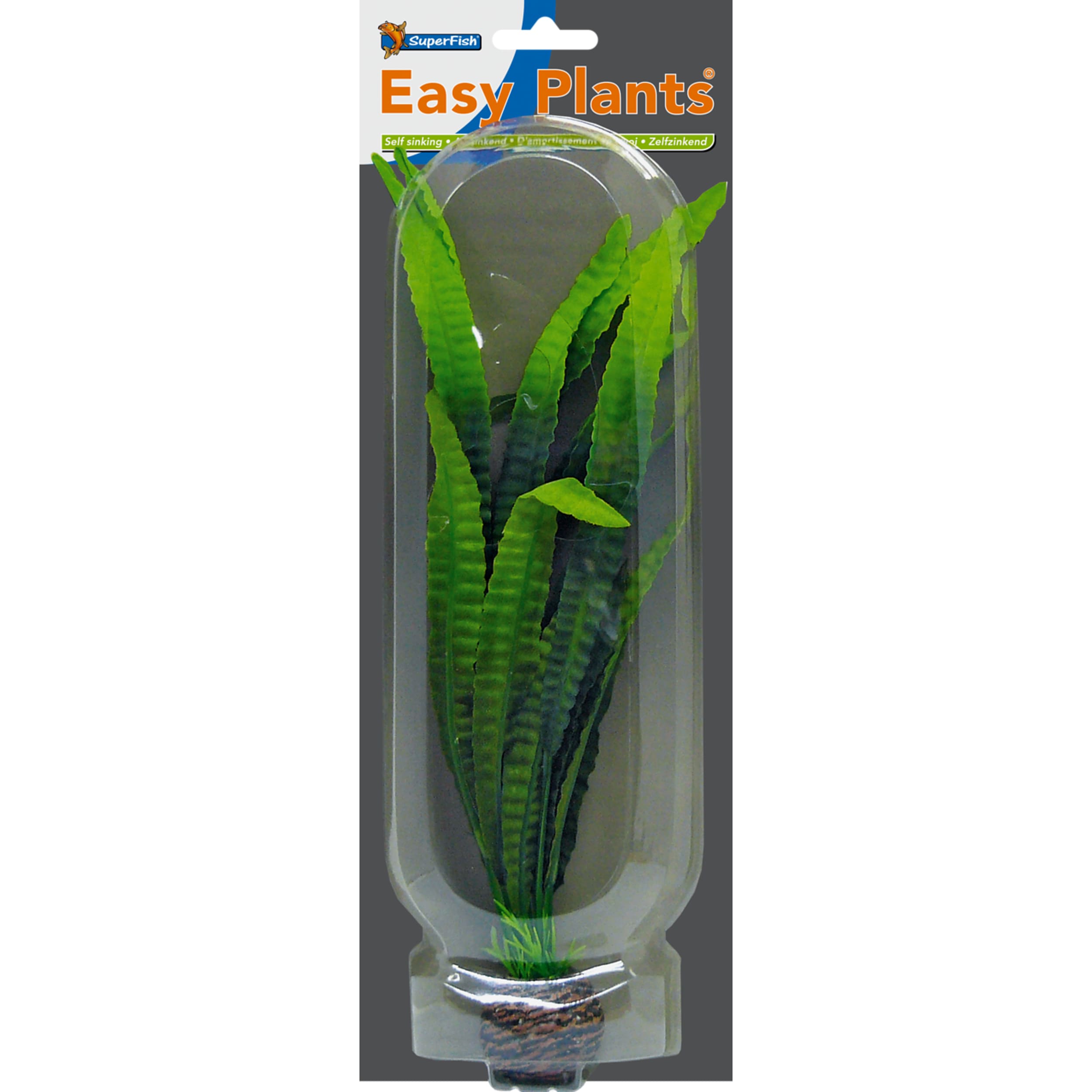 Superfish Easy Plant Zijde 30cm Nr. 15 - Onderhoudsvrije Kunstplant voor Zoetwateraquarium afbeelding