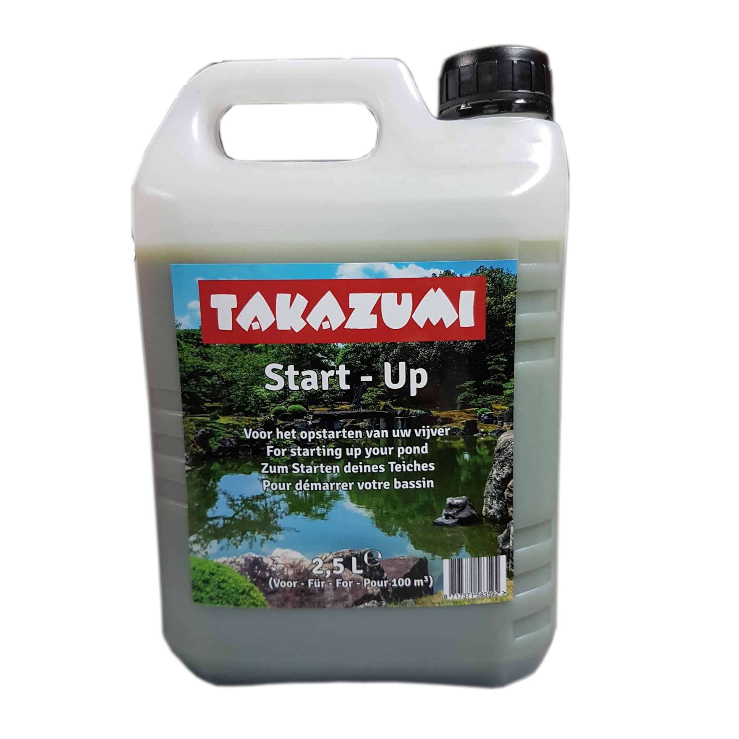 Takazumi Start Up 5L - Vijver Starterskit voor Gezond Eco-systeem & Helder Water afbeelding