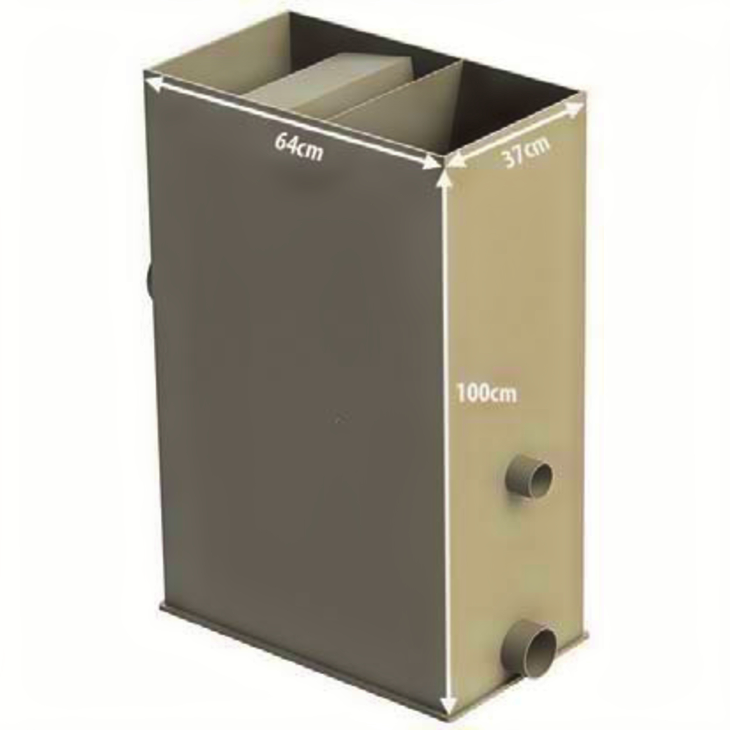 Aquaforte Econosieve Zeefbochtfilter - 300 Micron, Eenvoudig Onderhoud voor Helder Vijverwater afbeelding