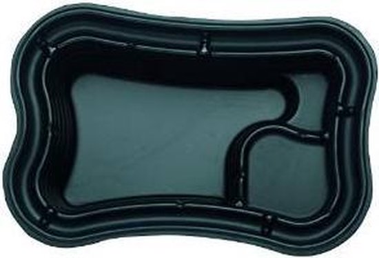 Voorgevormde vijver PE 750 natuurlijke v