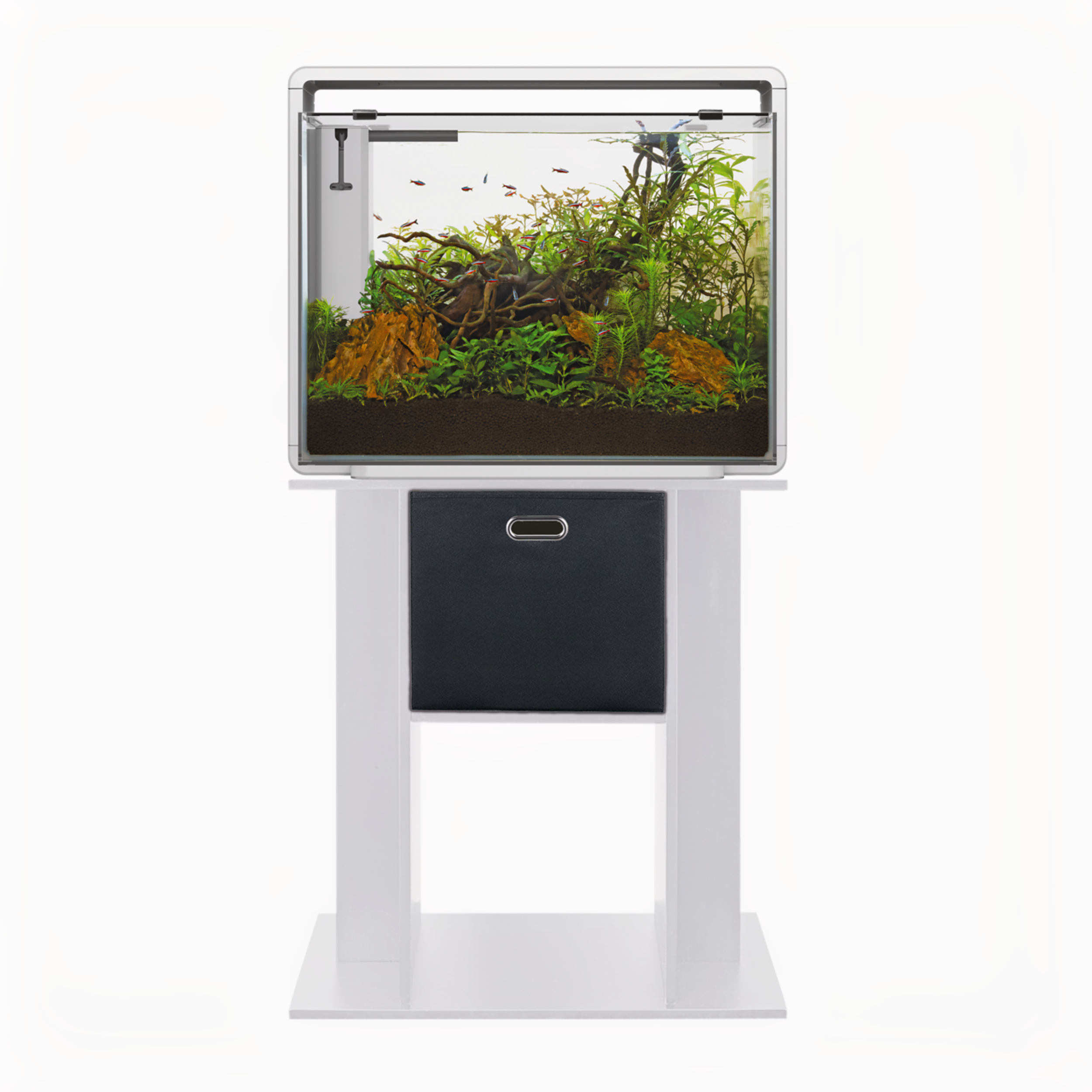 Superfish Aquariummeubel Home Serie - Wit | Geschikt voor 60/65/80/85 cm Aquaria afbeelding