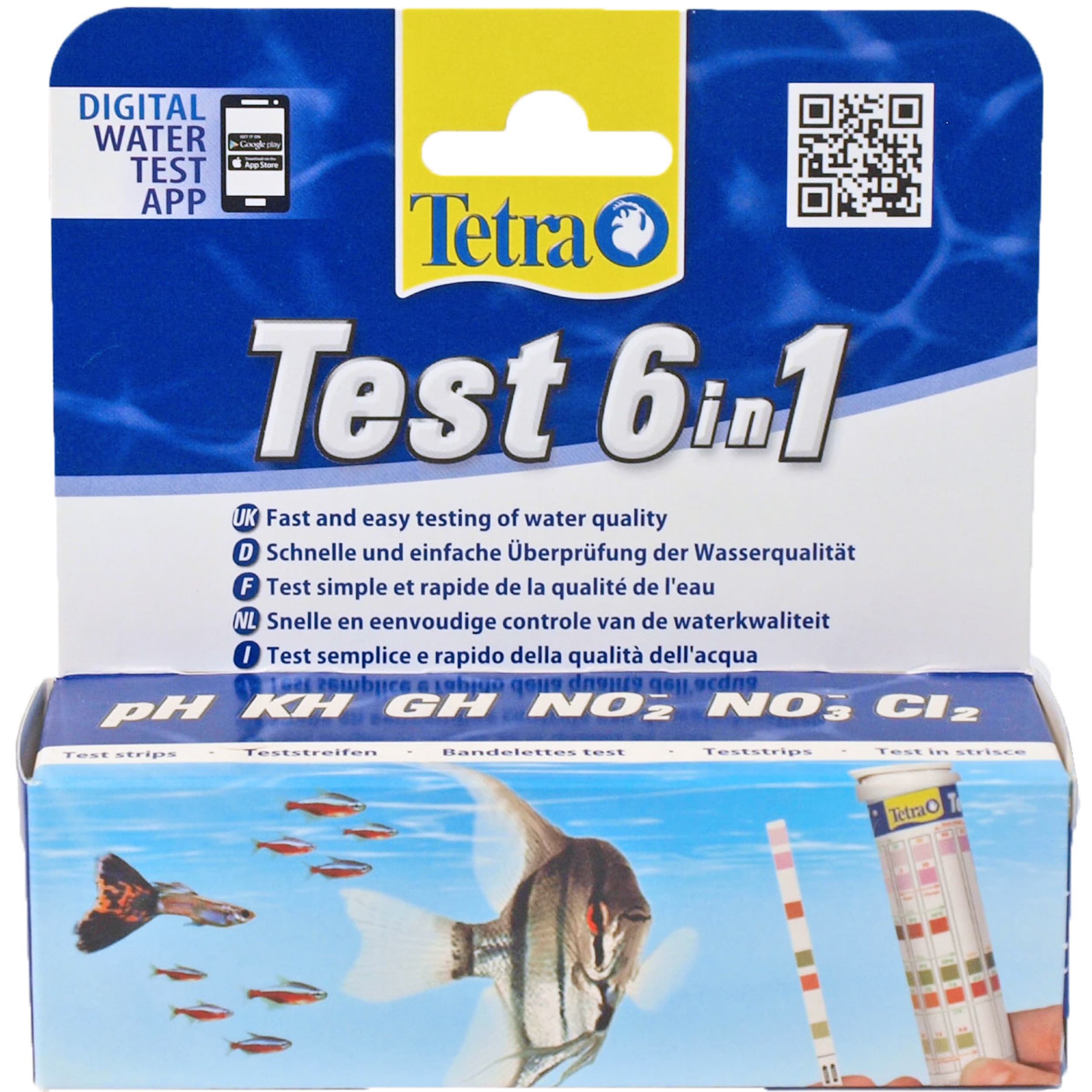 Tetra Tetratest 6 In 1 - Testen - 25 stuks