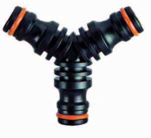 Claber 8615 3-weg Koppelstuk - Weerbestendig Waterdistributie Systeem voor Meerdere Zones afbeelding