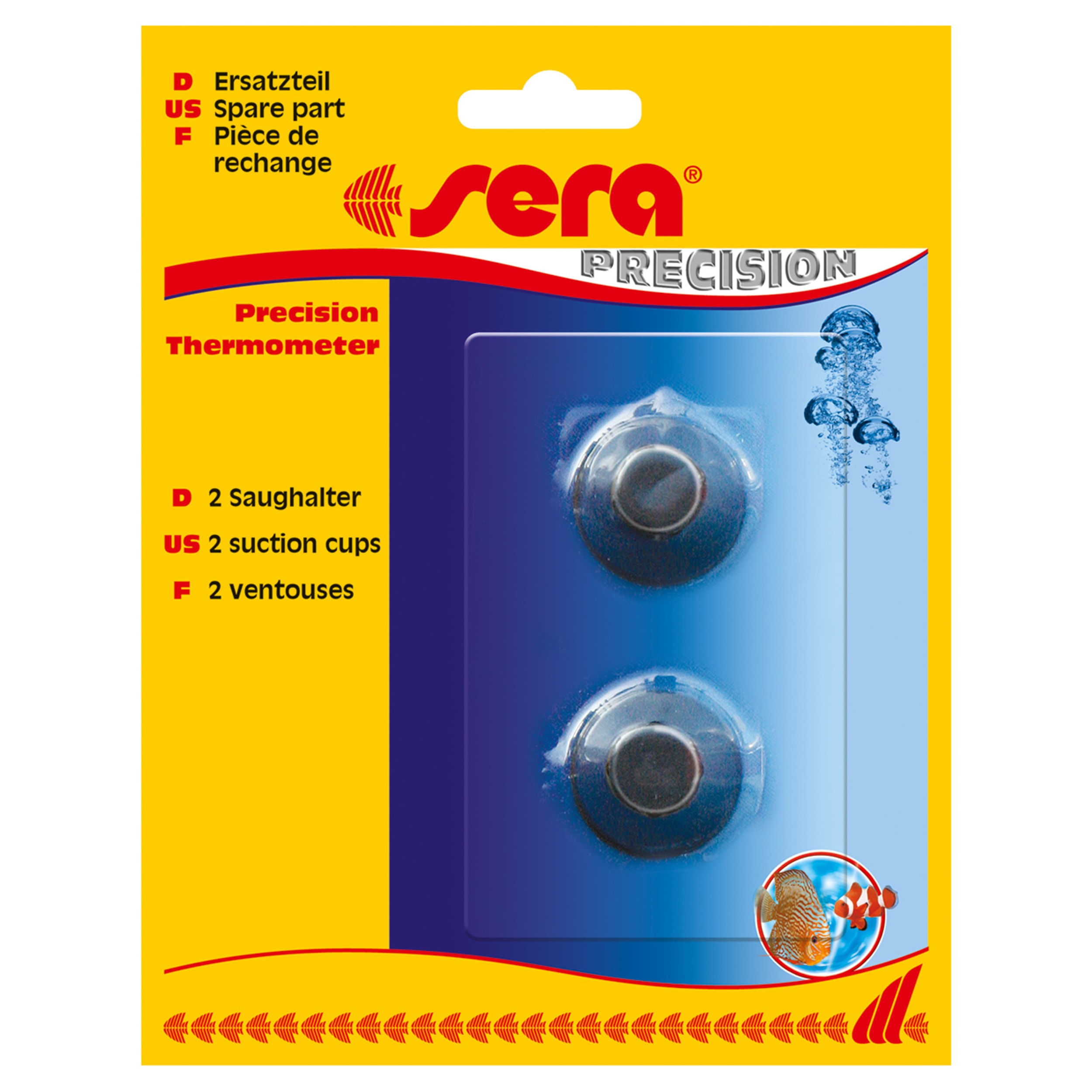 Sera Zuighouders voor Precisiethermometers - Stevige Bevestiging, 2-Pack, Duurzaam Materiaal afbeelding