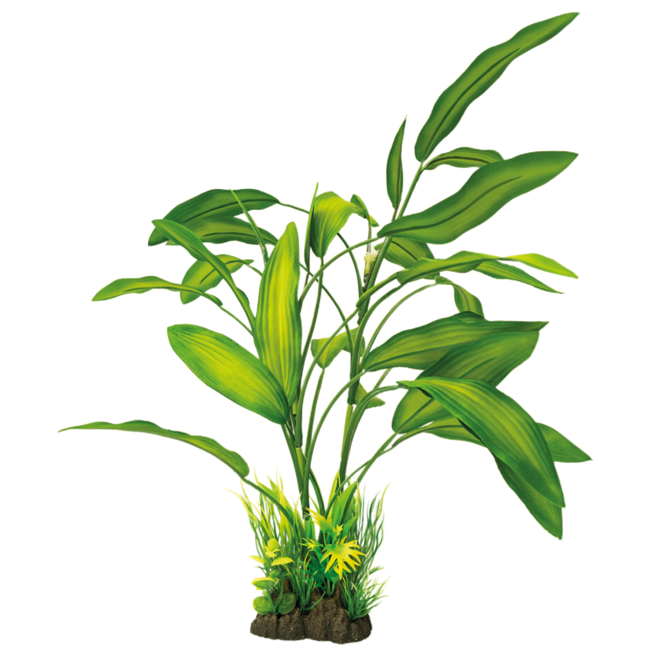 Superfish Art Plant Cryptocoryne 40cm - Natuurgetrouwe Onderhoudsvrije Kunstplant voor Aquarium afbeelding