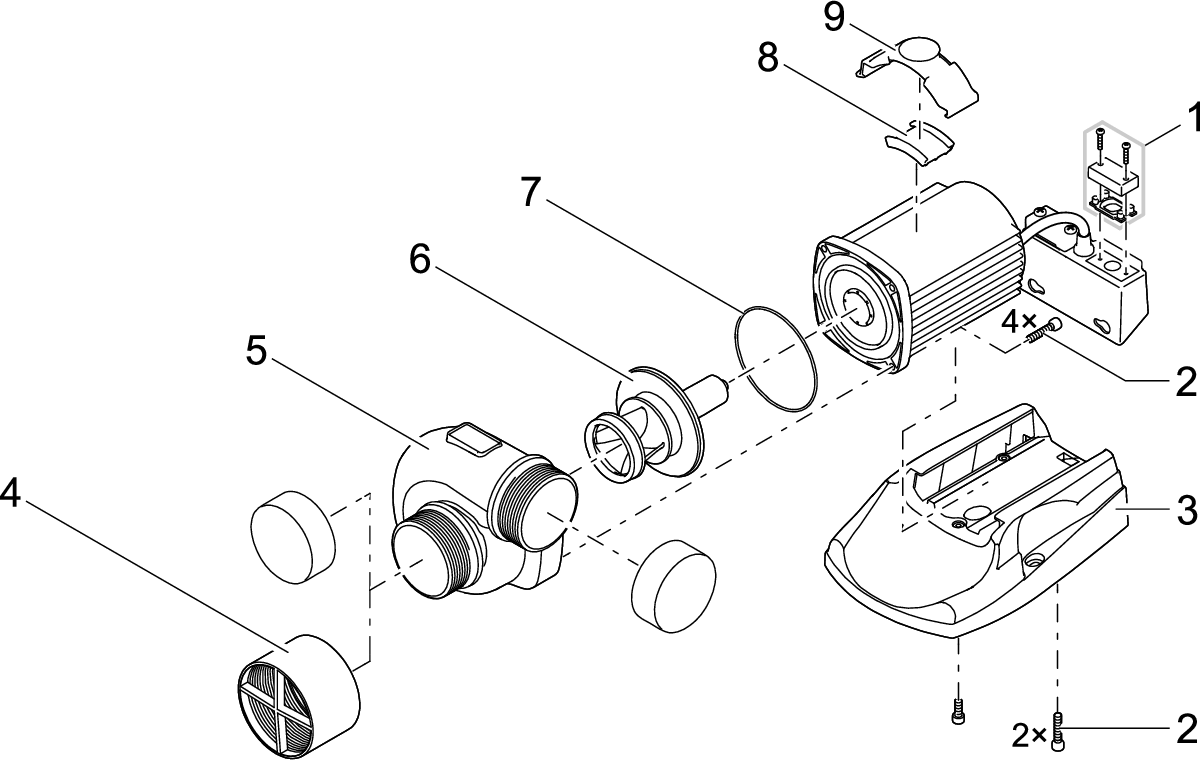 Oase Schroef V4A DIN 912 M5x16 - Roestvrijstalen Schroeven voor Vijver & Outdoor Gebruik afbeelding