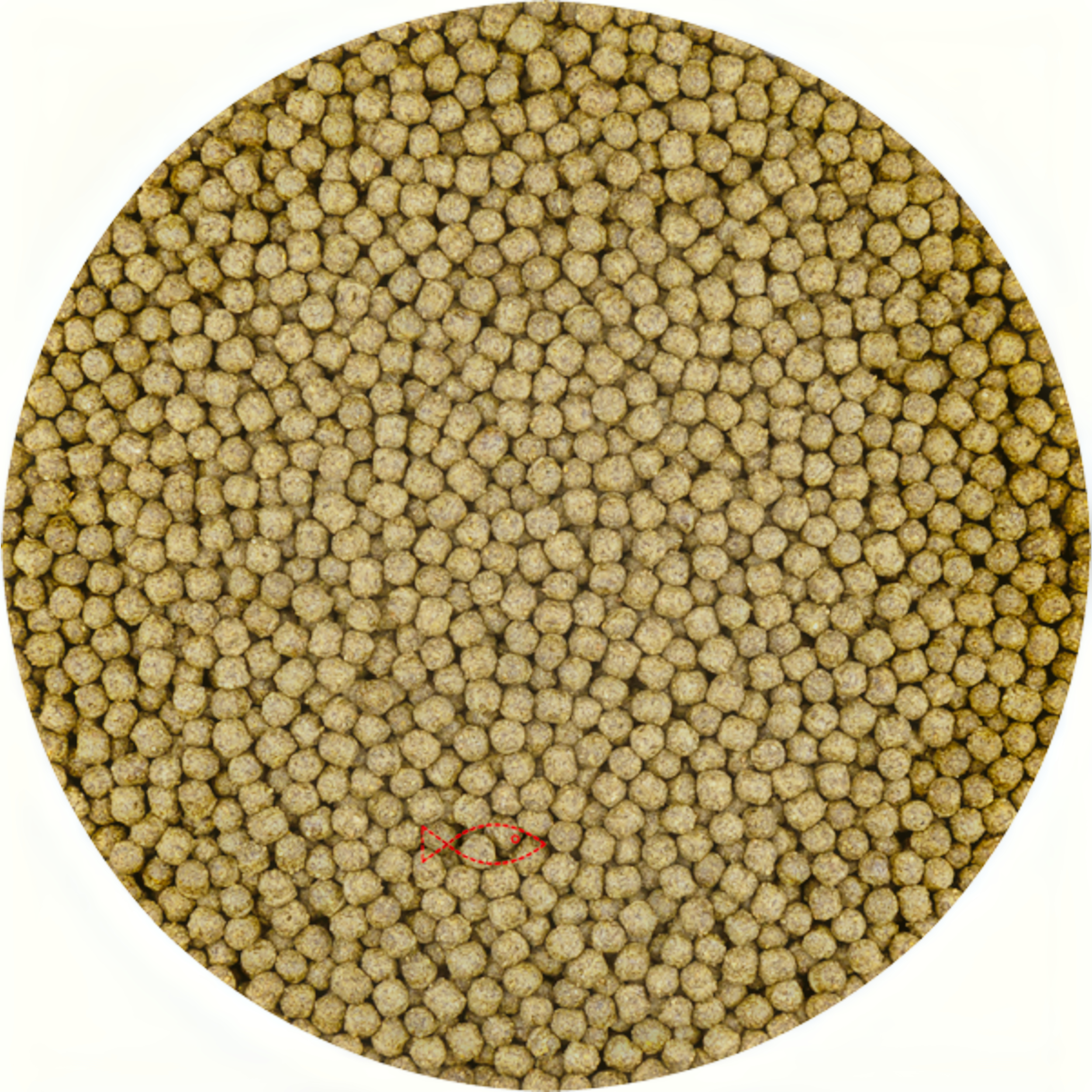 Vivani Color Spirulina 3mm Premium Koivoer - Levendige Kleuren & Gezondheid - 15kg afbeelding