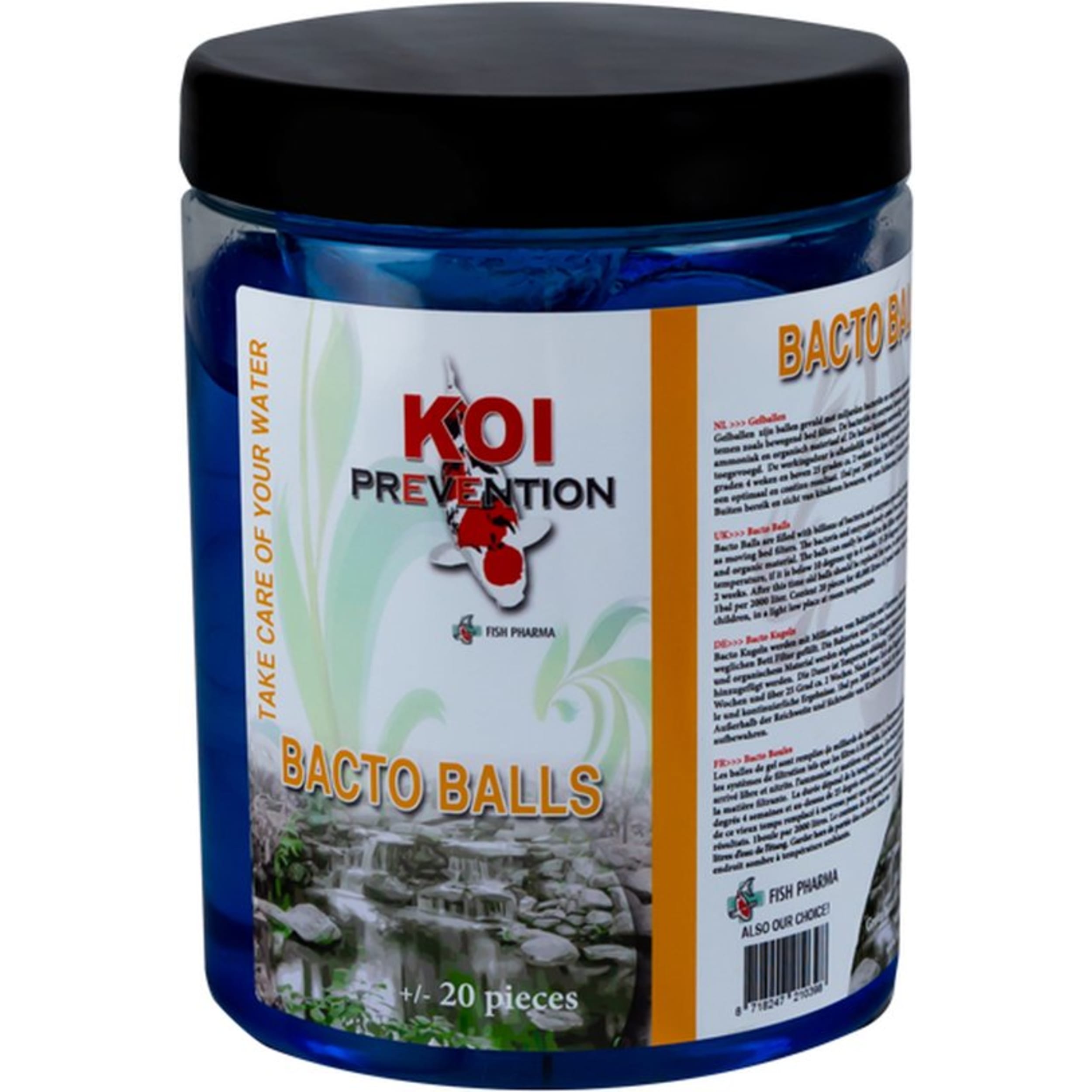Fish Pharma Bacto Balls 1L - Biologische Filterballen voor Helder Koi Vijverwater afbeelding