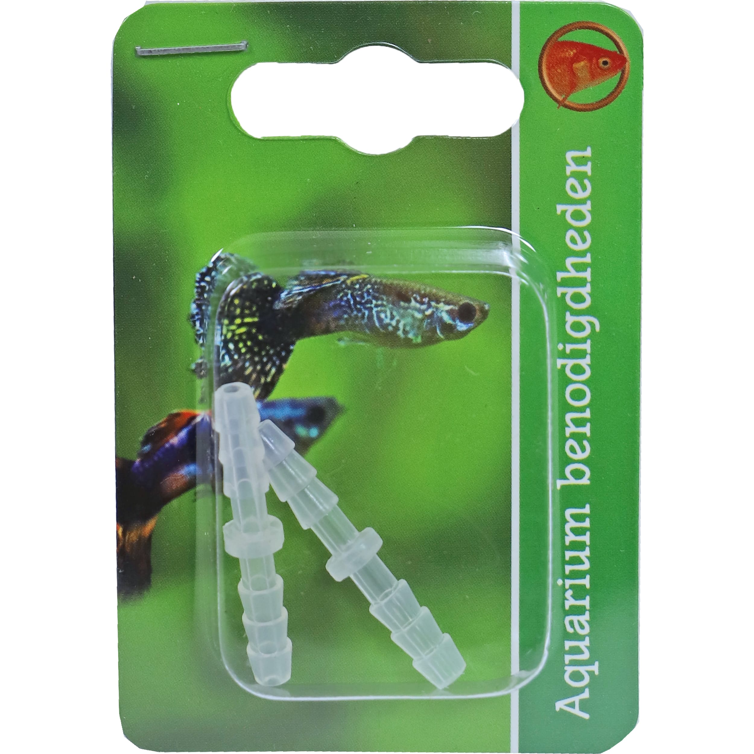 Verbindingsstuk Recht 2x 4 Mm Op Blister