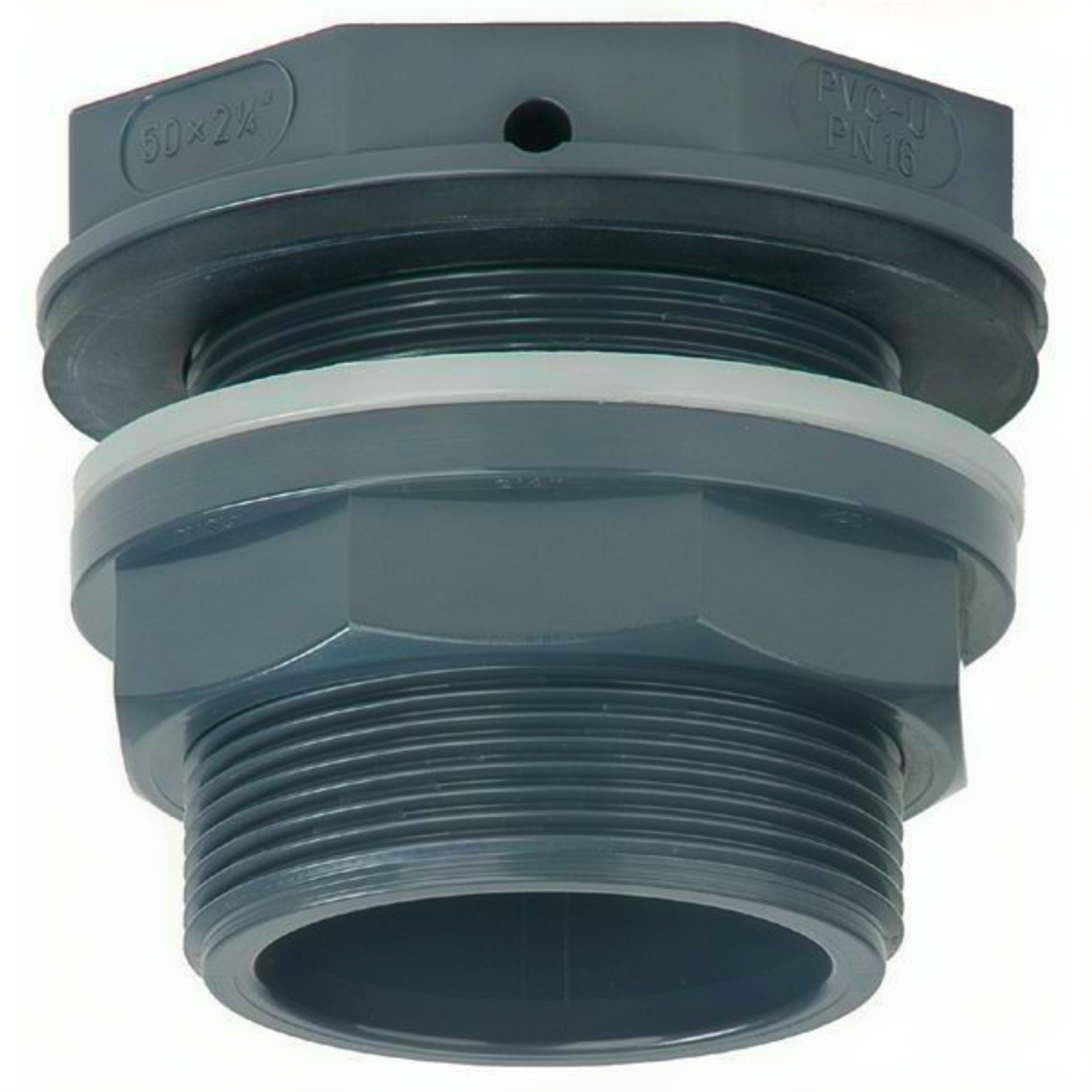 Tankdoorvoer met vlakke uitlaat 20 mm