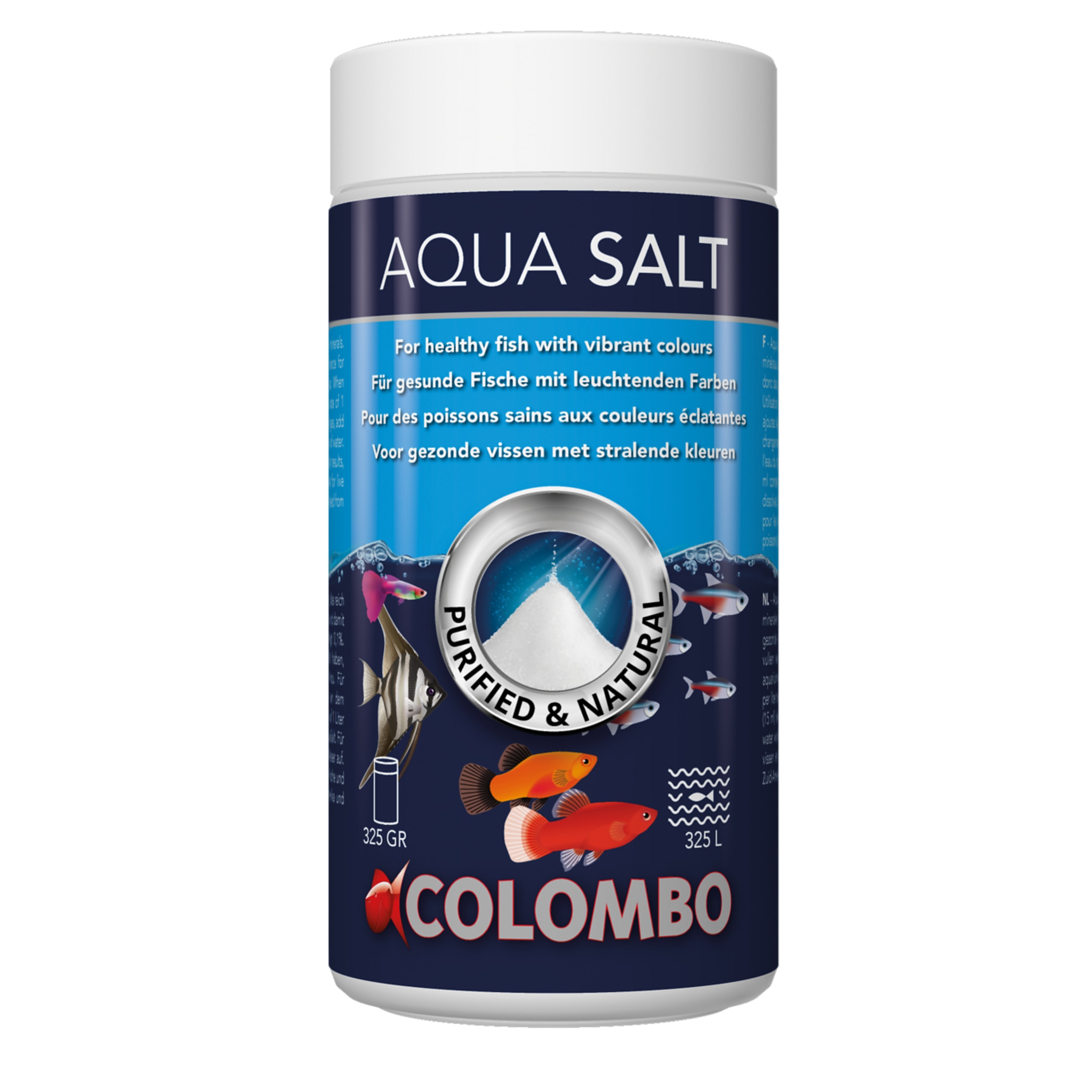 Colombo Aqua Salt 250 ml - Ideaal Zeezout voor Aquariumgezondheid & Vis Vitaliteit afbeelding