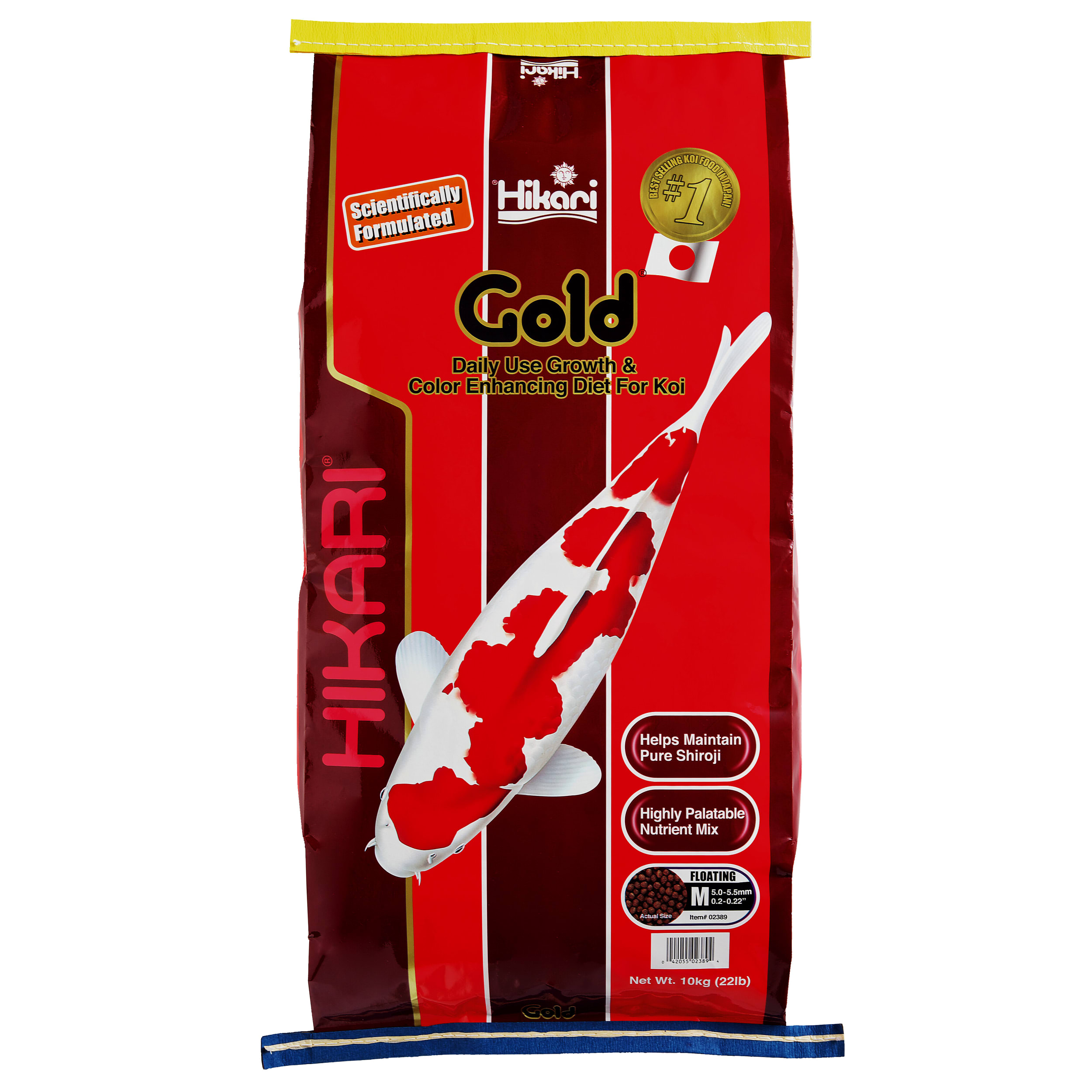 Hikari Gold Medium 10 Kg - Professioneel Koi Voer voor Kleurverbetering en Vitaliteit afbeelding