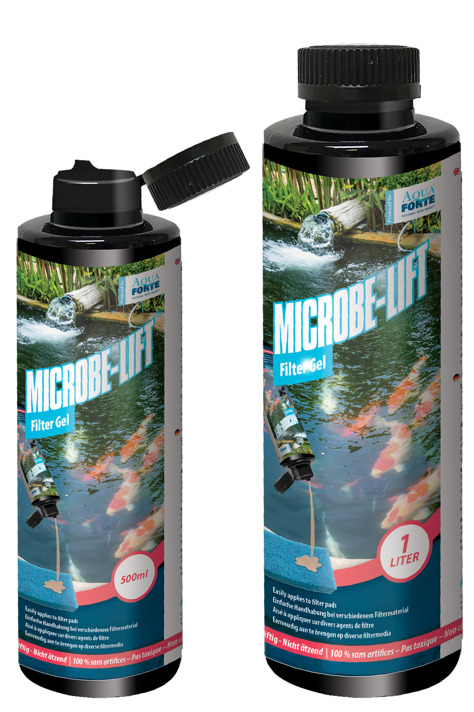 Microbe-Lift Filter Gel 1L - Vijverfilter Snelverbeteraar & Biologische Vijveractivator afbeelding