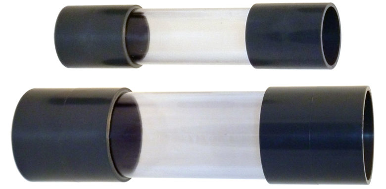 Europond Zichtglas 110mm - UV-bestendig, Helder PVC, Eenvoudige Installatie voor Vijver afbeelding