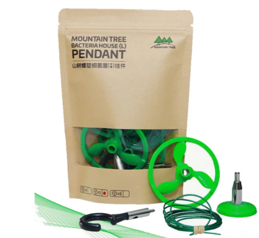 Hanging Hook Kit Bacteria House 8x25cm (3) Doos