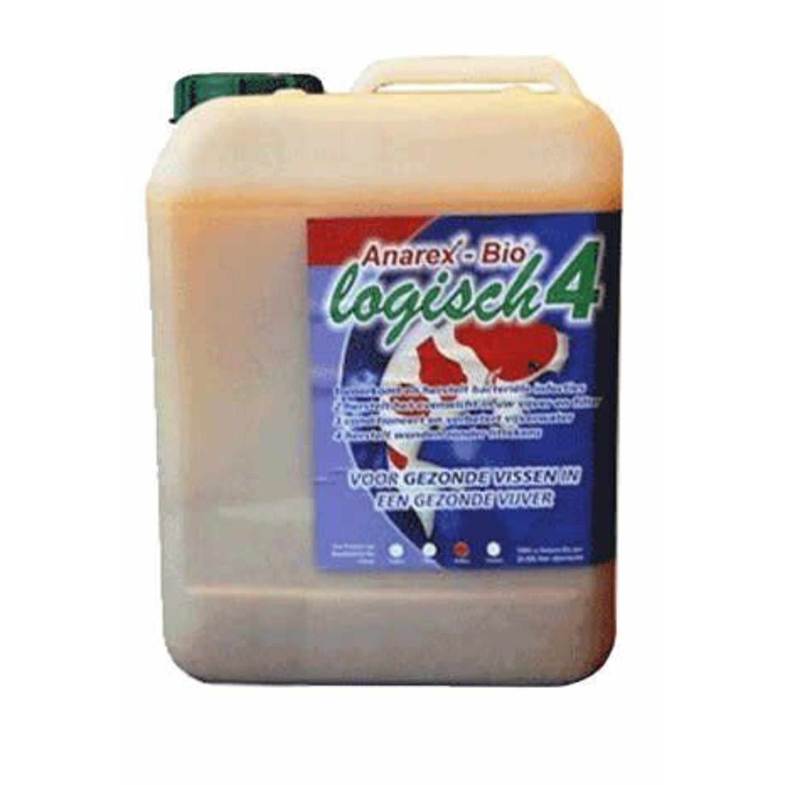 Anarex Bio Logisch 4 - 10L Vijverbehandeling, Genezing Bacteriële Infecties afbeelding