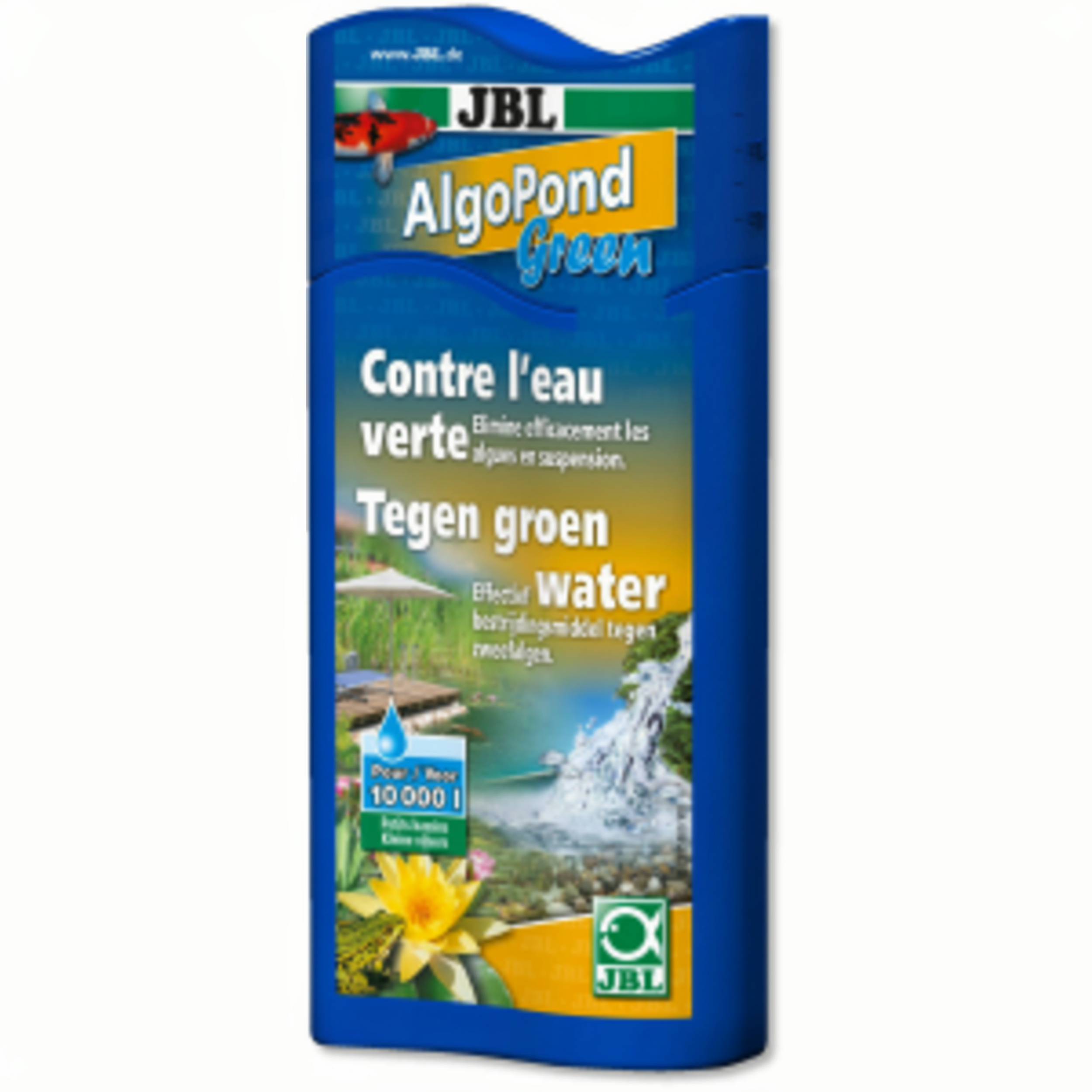 JBL Algopond Green 500ml - Snelle Zweefalgenbestrijder voor Helder Vijverwater afbeelding