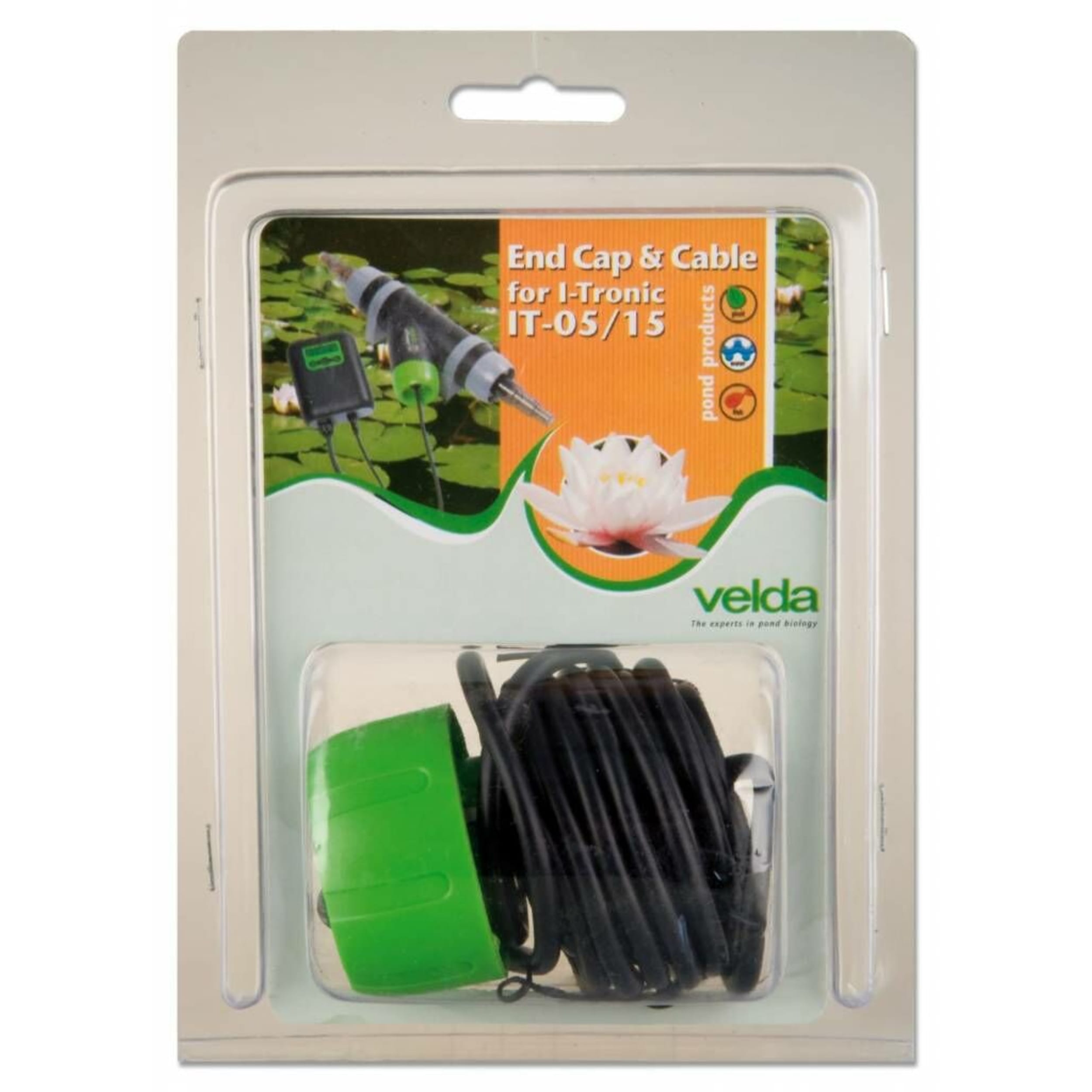 Velda Eindkap met kabel voor T-flow Tronic 05 & 15