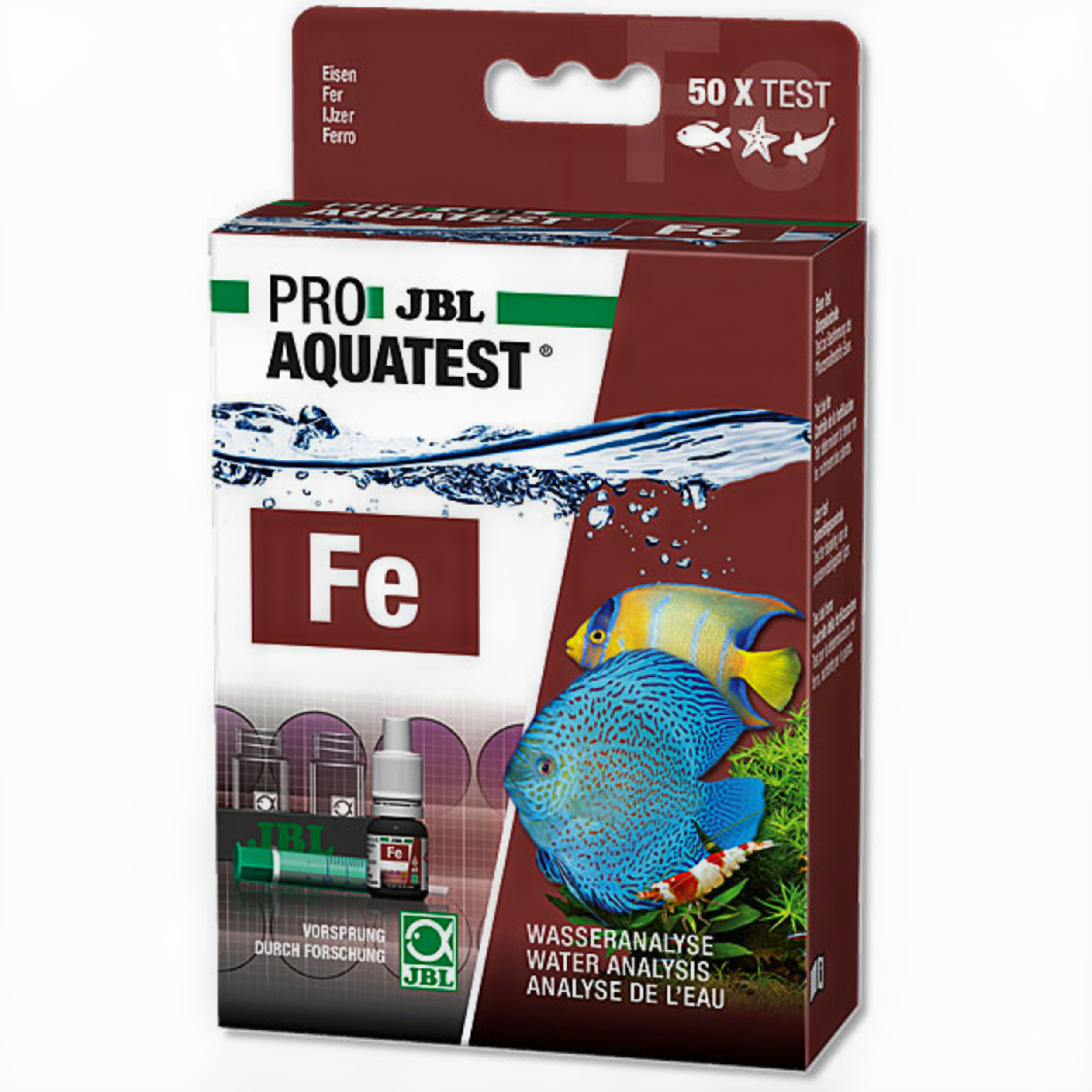 Pro Aqua Test Fe IJzer Dier, Vis, Zeeleven