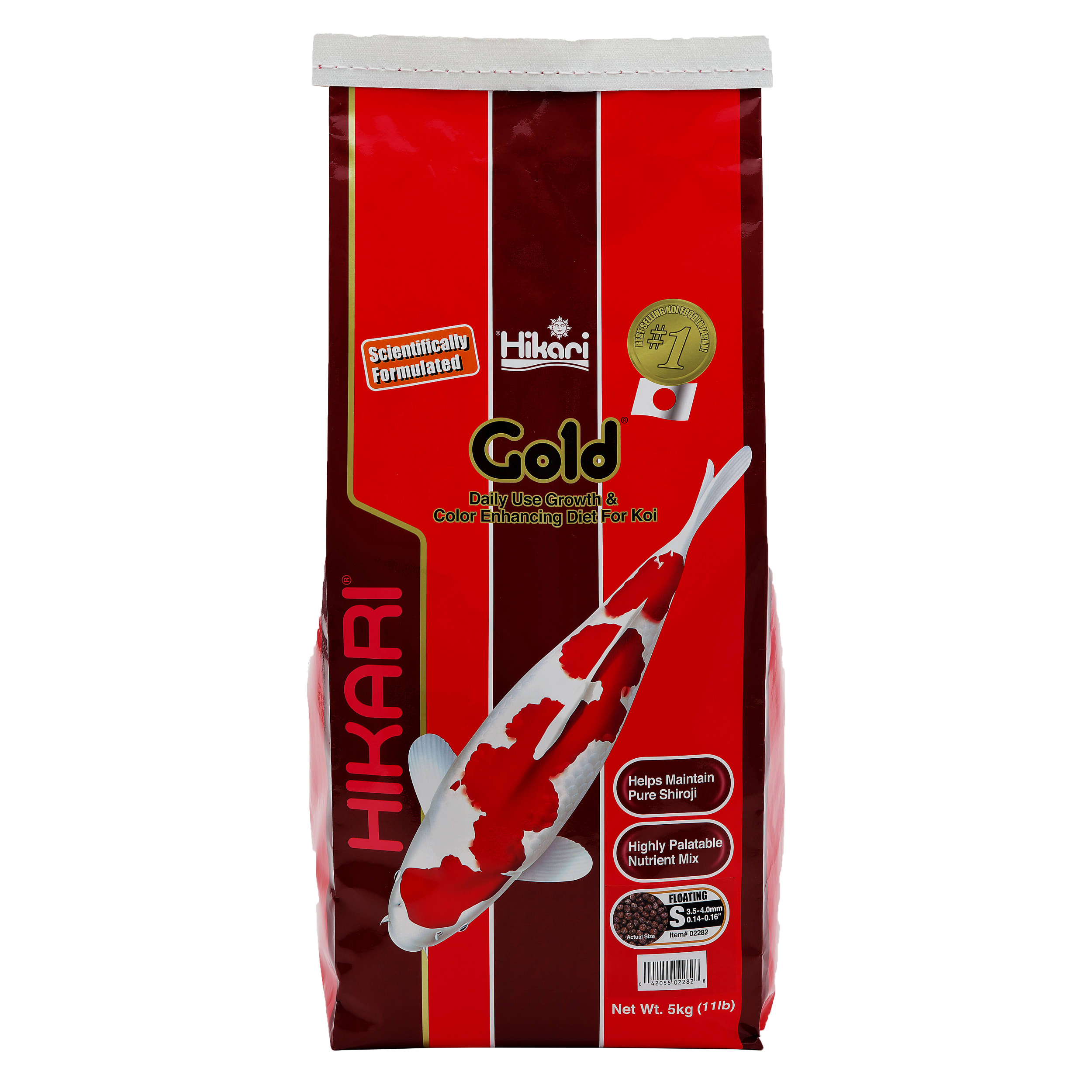 Hikari Gold Mini 5 Kg - Premium Kleurverrijkend Voer voor Koi en Vijvervissen afbeelding