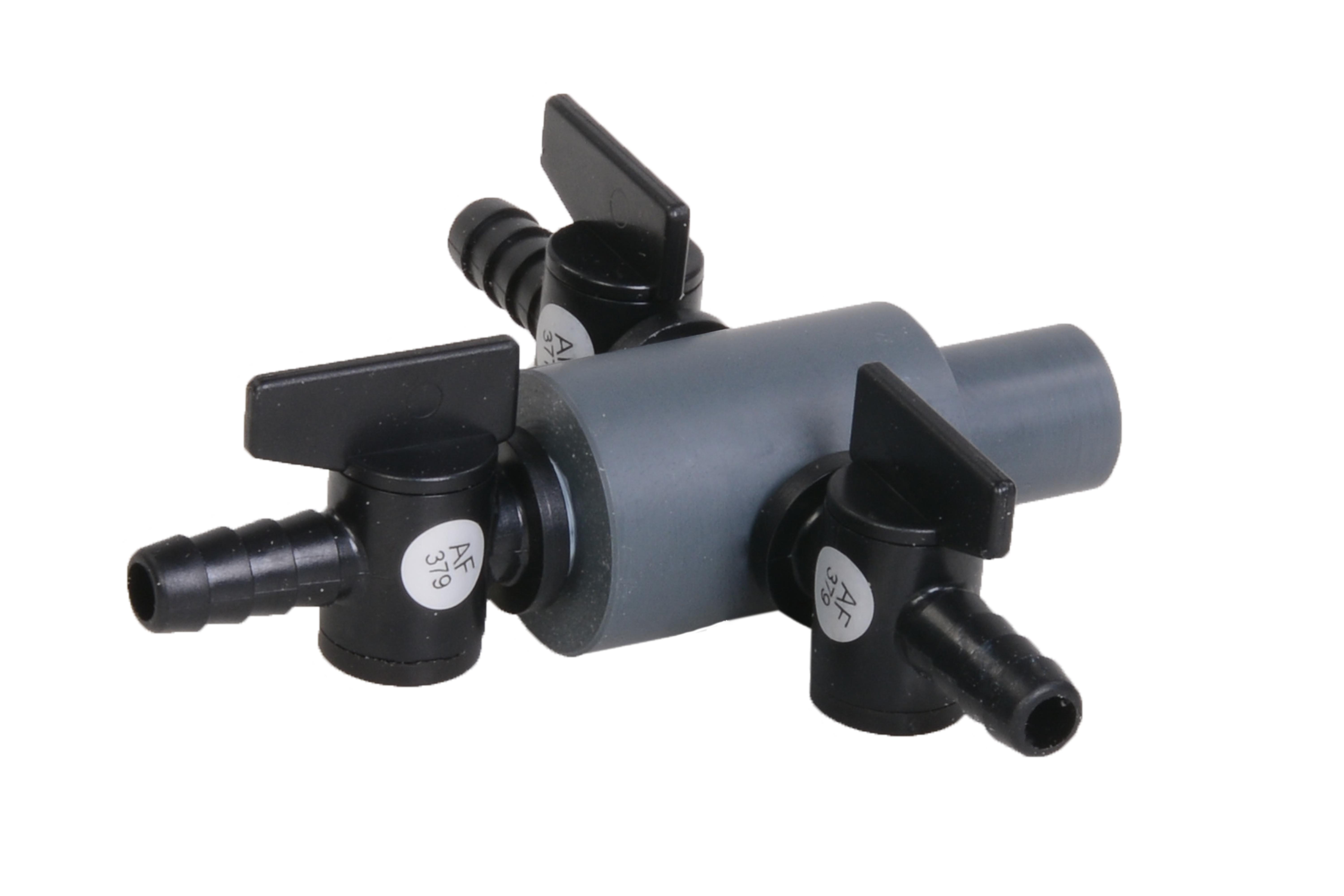 Europond Verstelbare Kunststof Luchtverdeler 9mm - 3-Kraans voor Effectieve Vijverzuurstof afbeelding