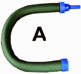 Europond Air Curtain Luchtverdeler 30cm - Flexibele Zuurstofcirculatie voor Gezonde Vijvers