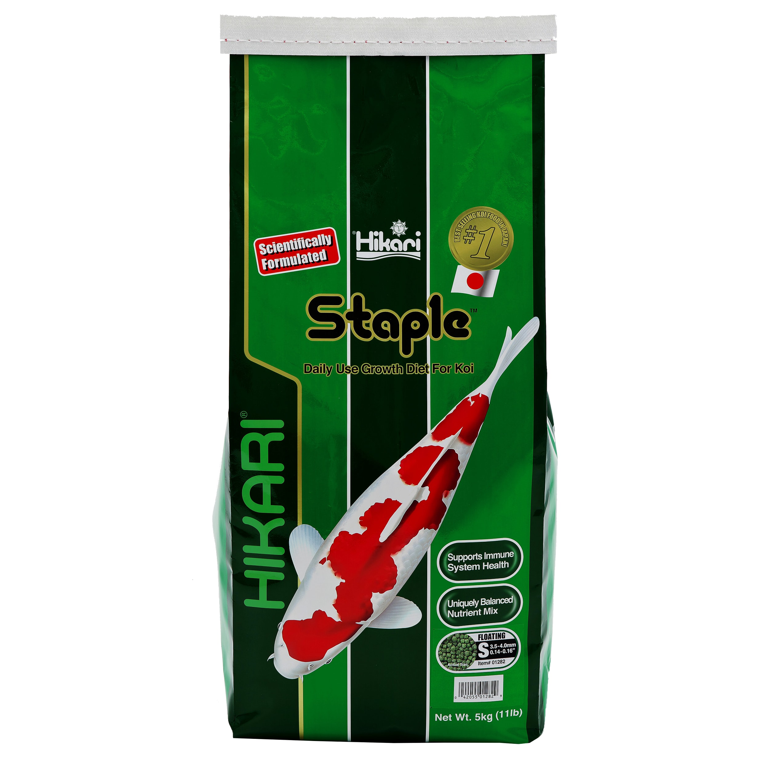 Hikari Staple Mini 5kg - Premium Drijvend Koi & Vijvervisvoer - Gezonde Groei & Vitaliteit afbeelding