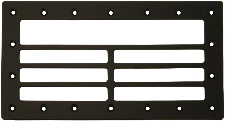 PE voorzetrooster voor brede mond skimmer