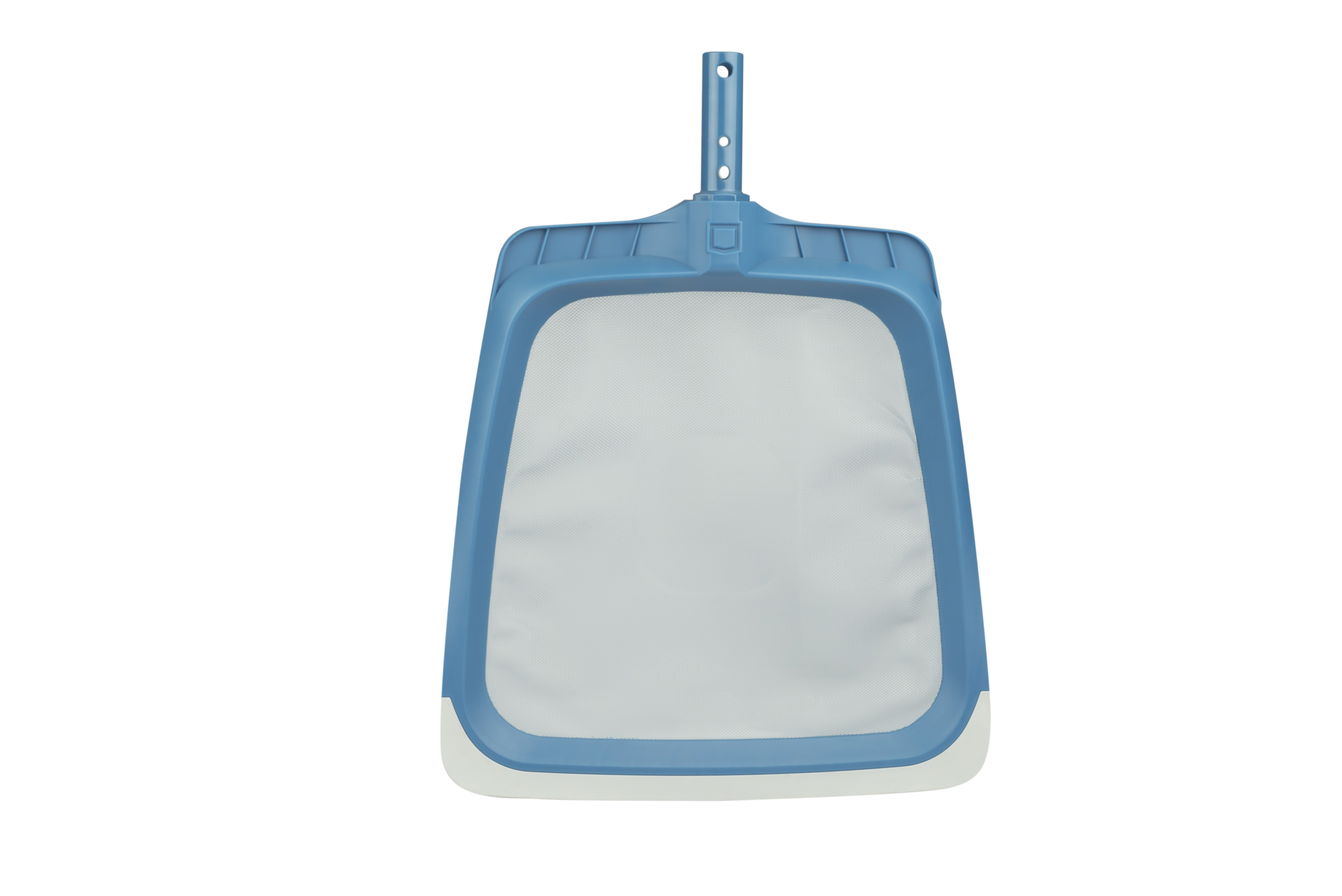 Vlak bladschepnet van kunststof met clipbevestiging