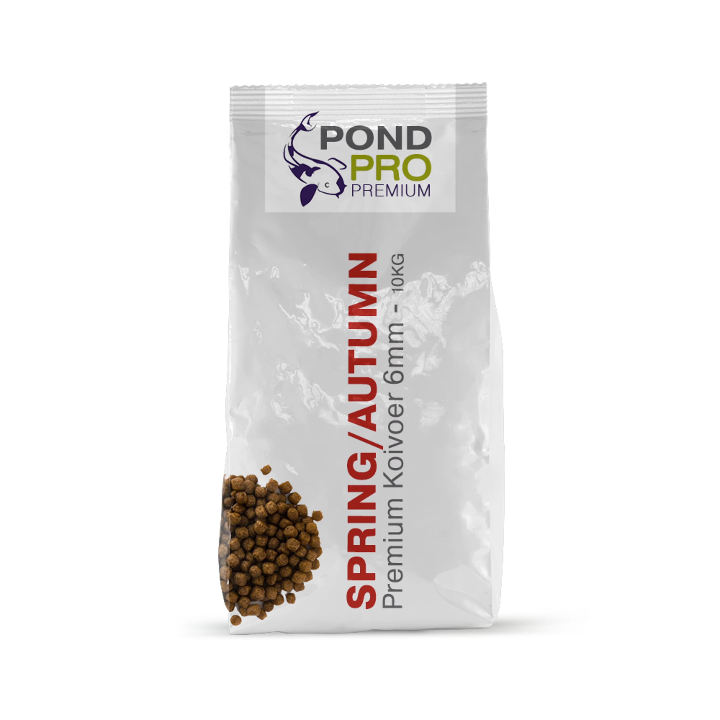 Pond Pro Premium Koivoer Spring Autumn 6mm - Gezonde Energieke Koi 10kg afbeelding