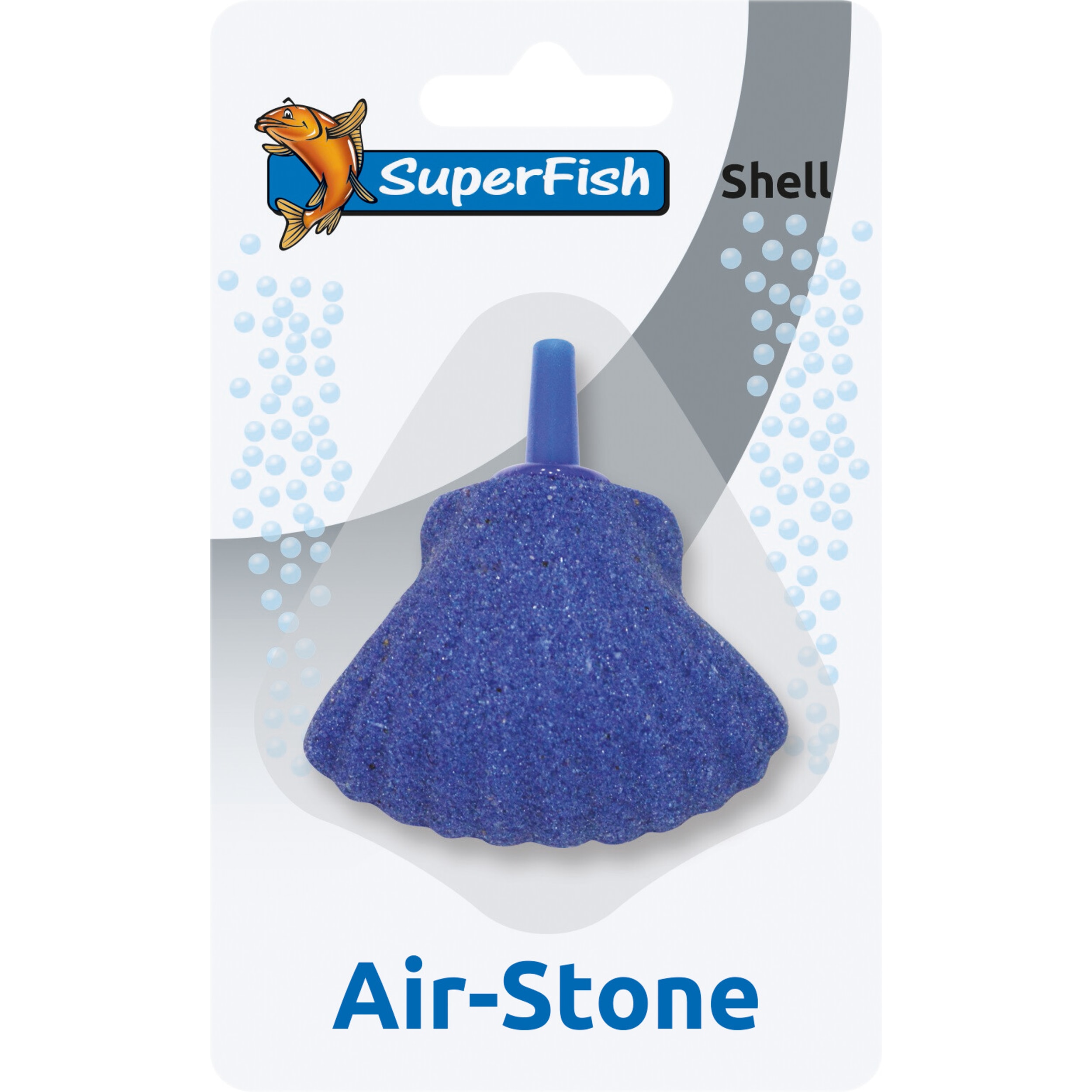 Superfish Luchtsteen Schelp Model - Zuurstofrijke Bubbels voor Aquaria, Natuurlijke Look afbeelding