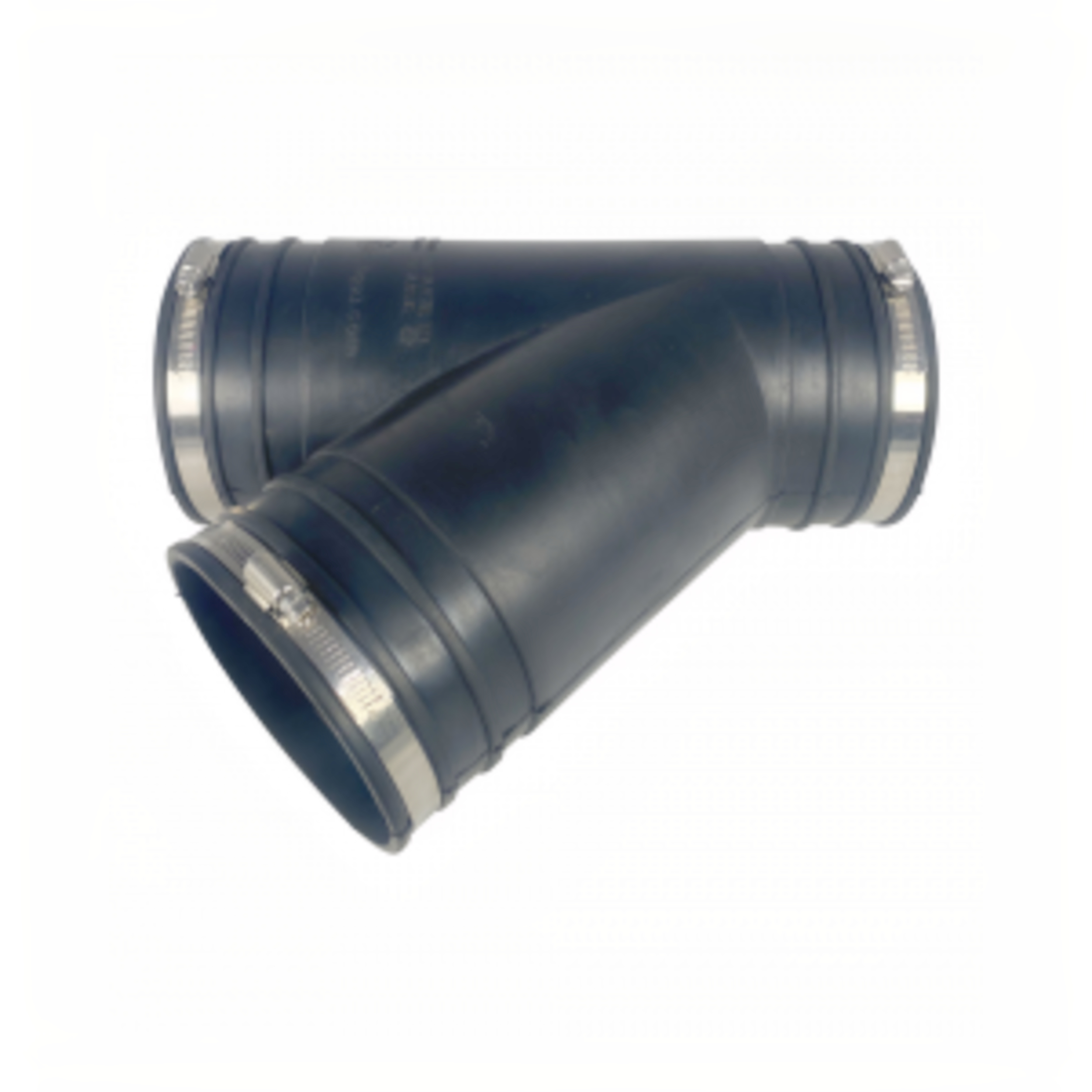 Air Aqua Flexibel Rubber Y-stuk 125mm voor Vijvers - Duurzaam & Weerbestendig afbeelding