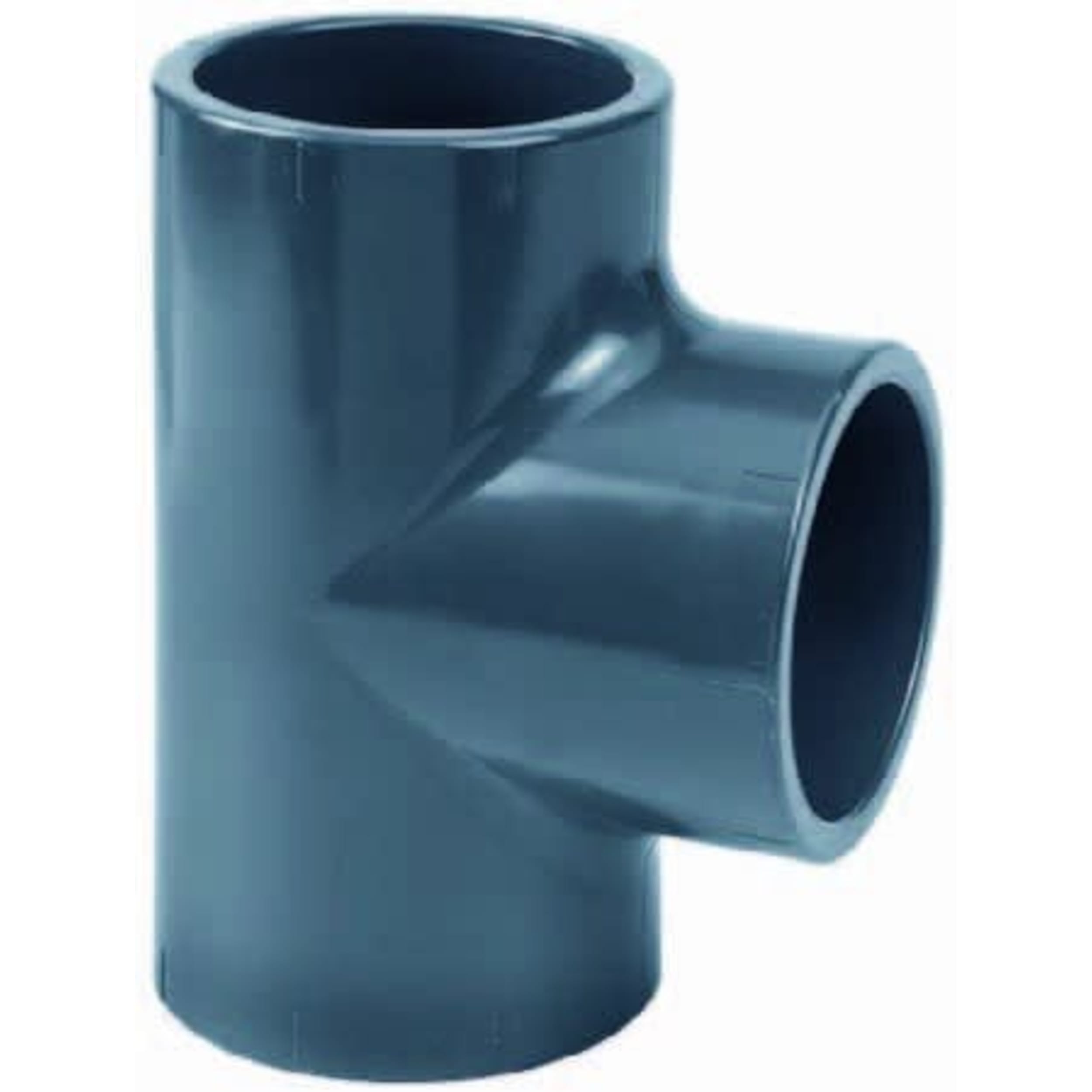 Aquaforte PVC T-stuk 90° Lijmverbinding - 110 mm Diameter voor Vijver & Irrigatiesystemen afbeelding