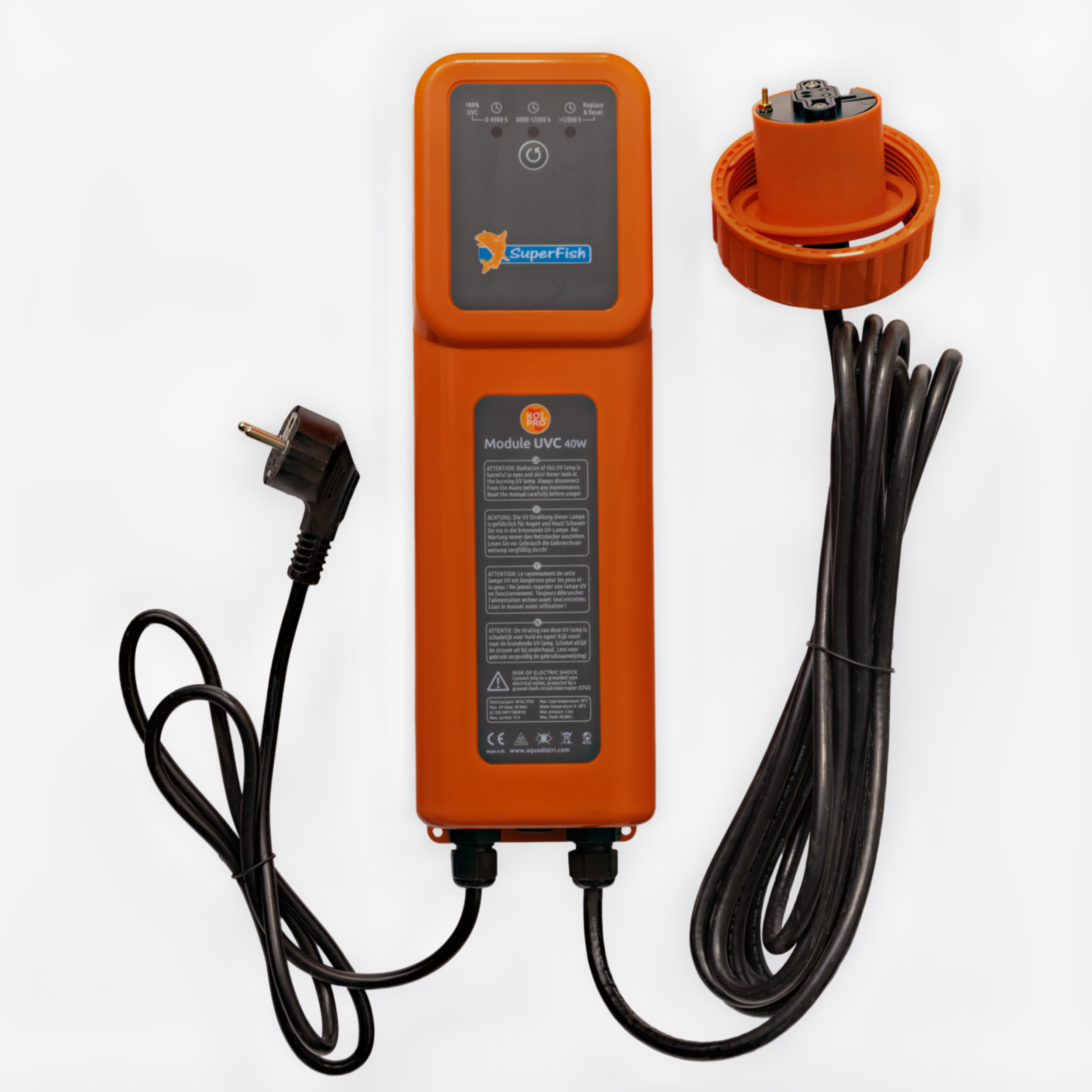 Koi Pro UV-C Amalgaam Trafo T5 40W - Effectieve Vijverreiniger voor Heldere Vijver afbeelding