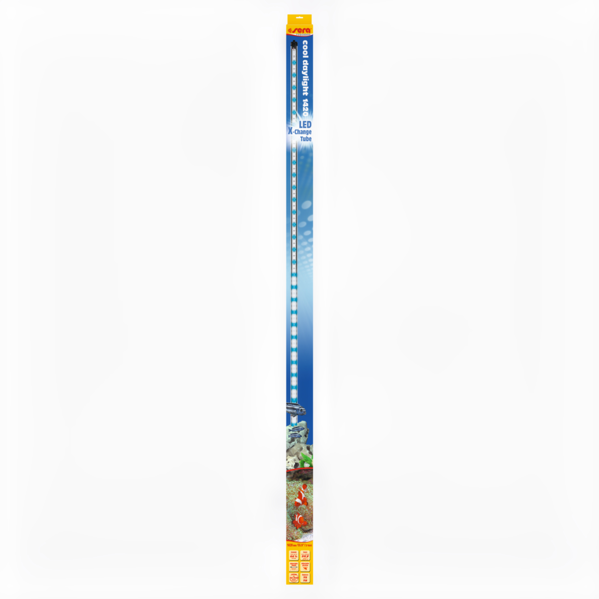 Sera LED Cool Daylight 1420mm 27W - Kleurrijk Aquariumlicht voor Zoet- & Zeewateraquaria afbeelding