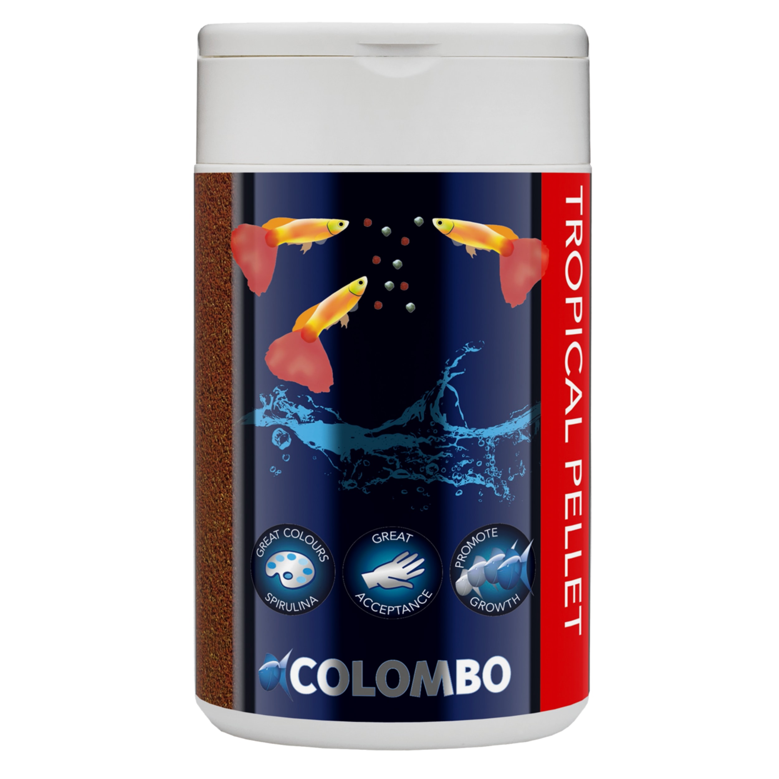 Colombo Tropical Korrels 1000ml/630gr - Voedzame Dagvoeding voor Tropische Vissen afbeelding